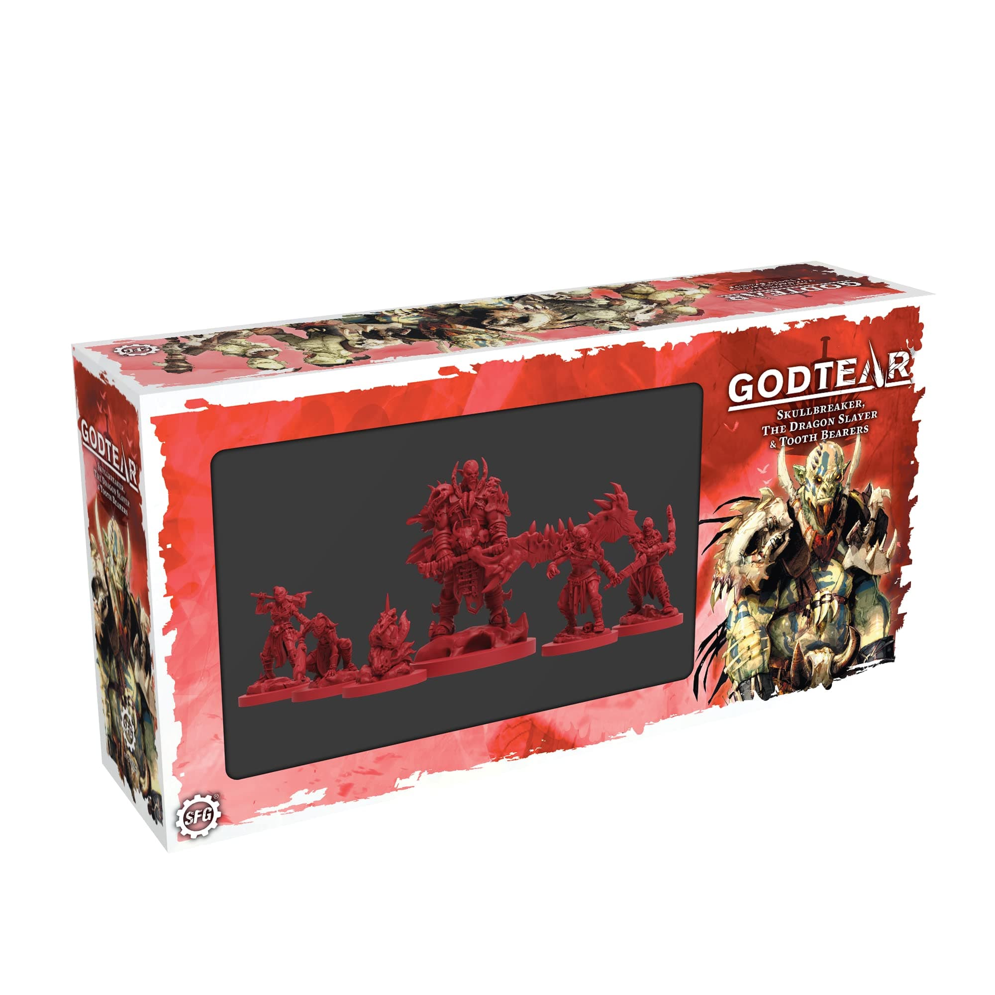 Steamforged GamesGodTear Skullbreaker, The Dragon Slayer, Champions Set