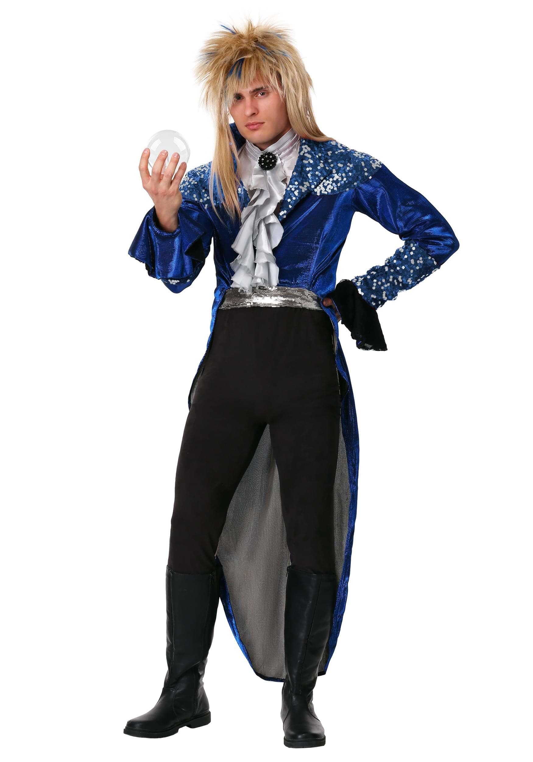 Adult Deluxe Jareth Costume Labyrinth Cosplay Goblin King Costume