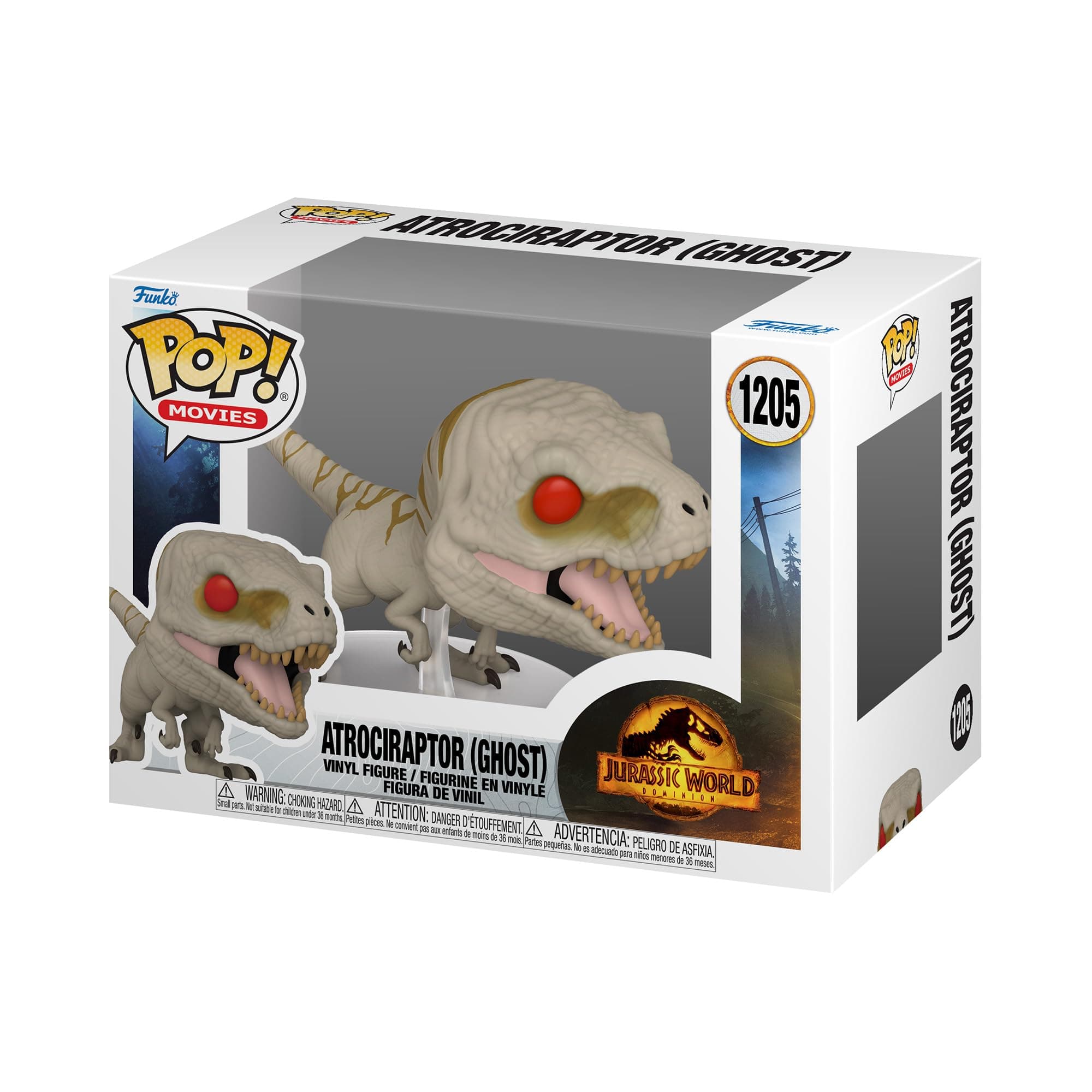 Funko Pop! Movies: Jurassic World Dominion - Atrociraptor (Ghost)