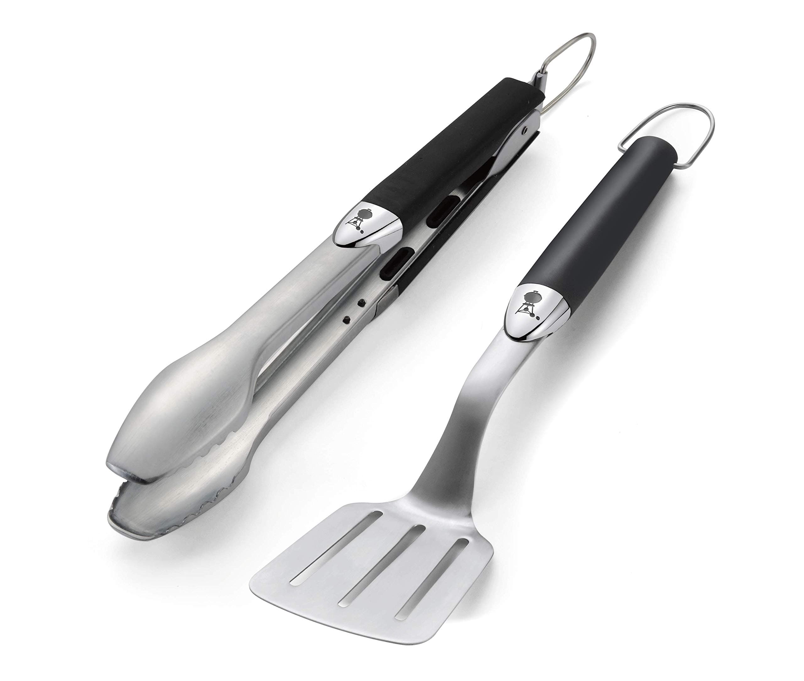Barbecue Tools 2 Piece (Stainless Steel) - Tongs and Spactula
