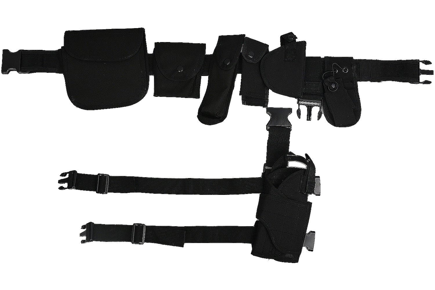 Pluscraft Nylon Belt Holster Set Cosplay Costume Accessories Mens Halloween