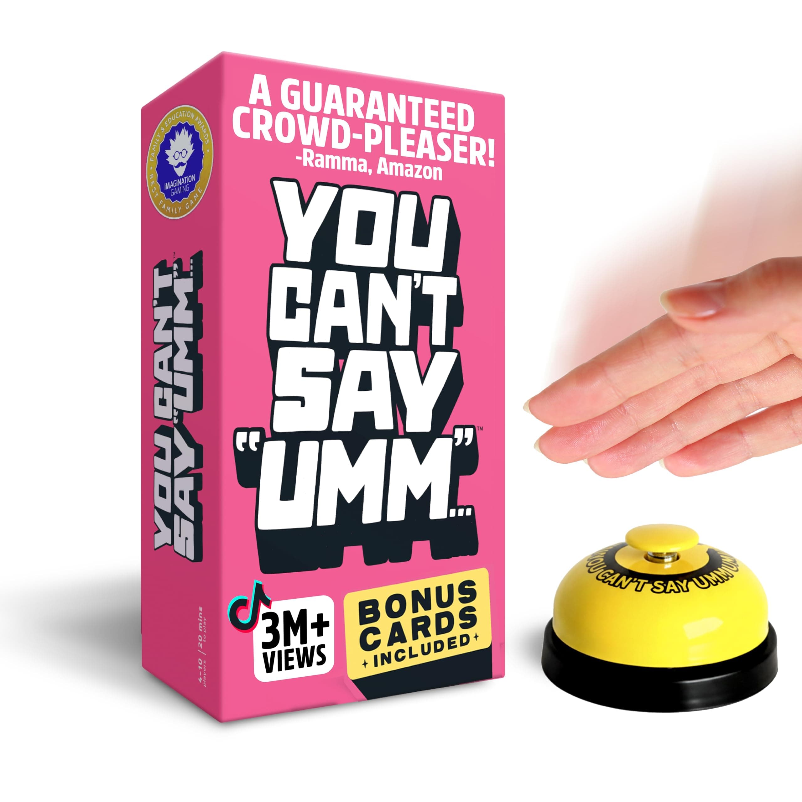 Big Potato You Can't Say Umm: A Party Game for 4-10 Players, Ages 12+