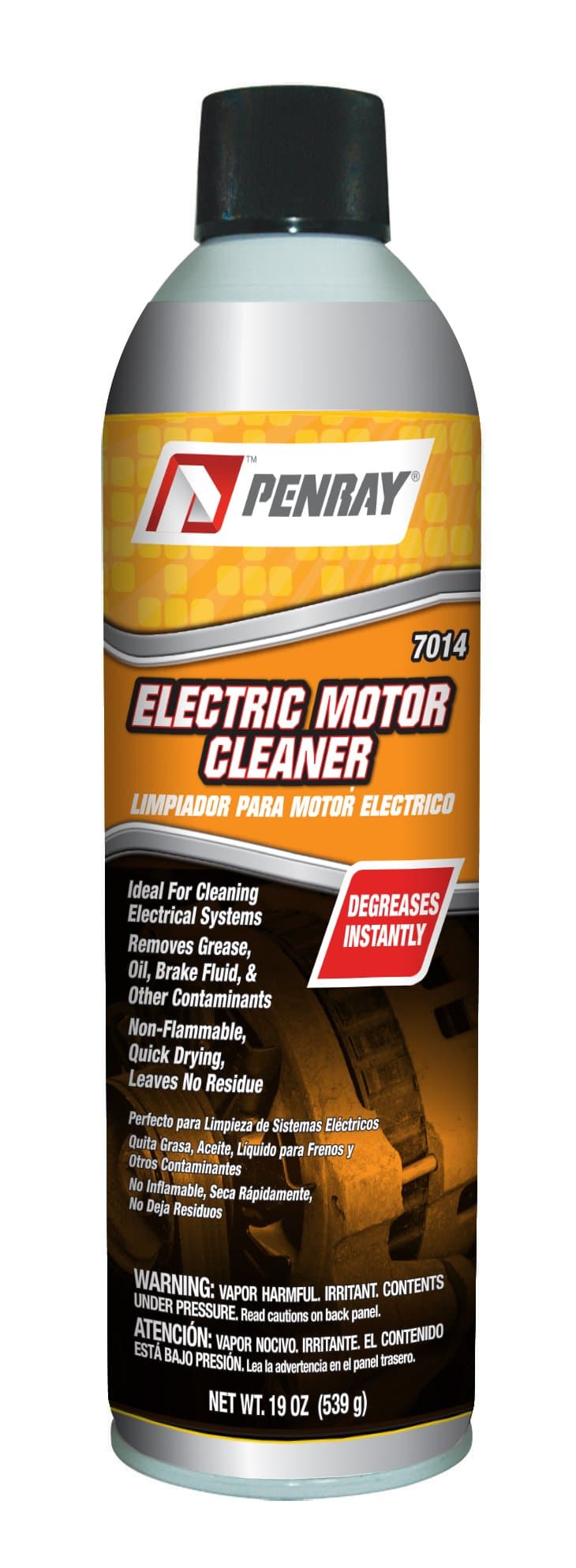 Penray 7014 Electric Motor Cleaner - 19-Ounce Aerosol Can