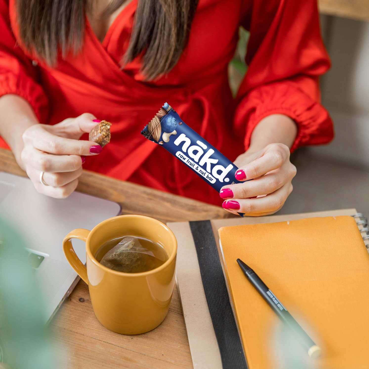 Nakd Blueberry Muffin bars, 4 X 35G