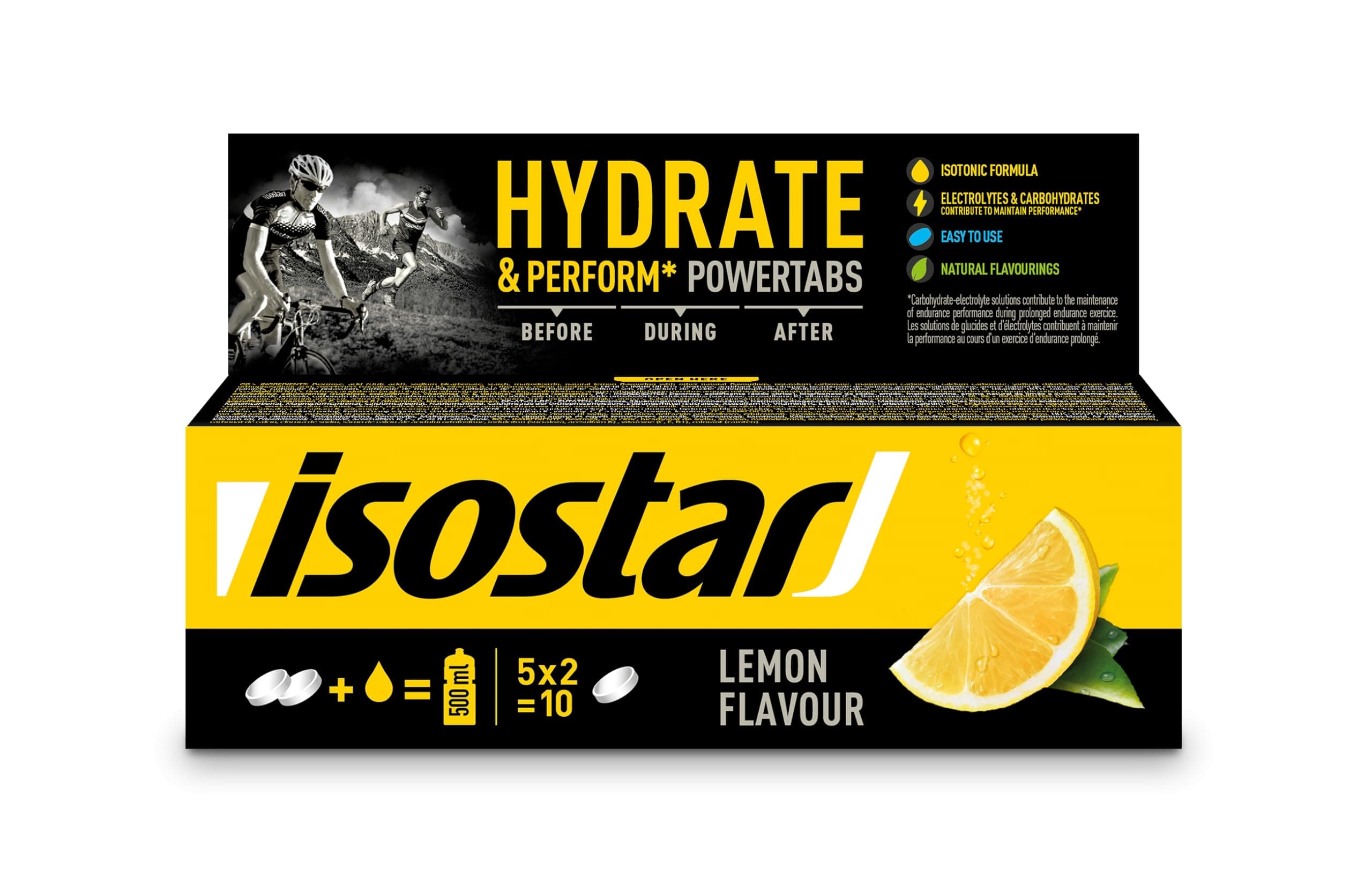 Isostar Fast Hydration Powertabs Lemon Tablets