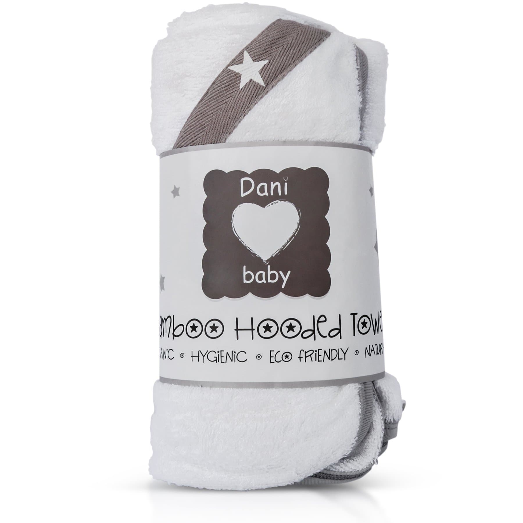 Organic Bamboo Baby and Toddler Hooded Bath Towel | Super Soft, Hypoallergenic, Extra Absorbent | Large Towel with Hood for Baby Toddler, Infant, Boys and Girls