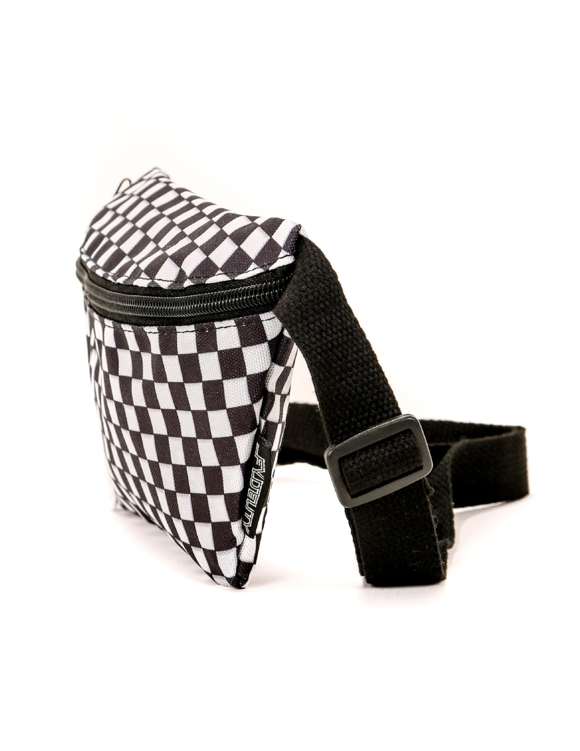 Fydelity80s Cute Festival Crossbody Bags - Men & Women's Checkered Fanny Packs