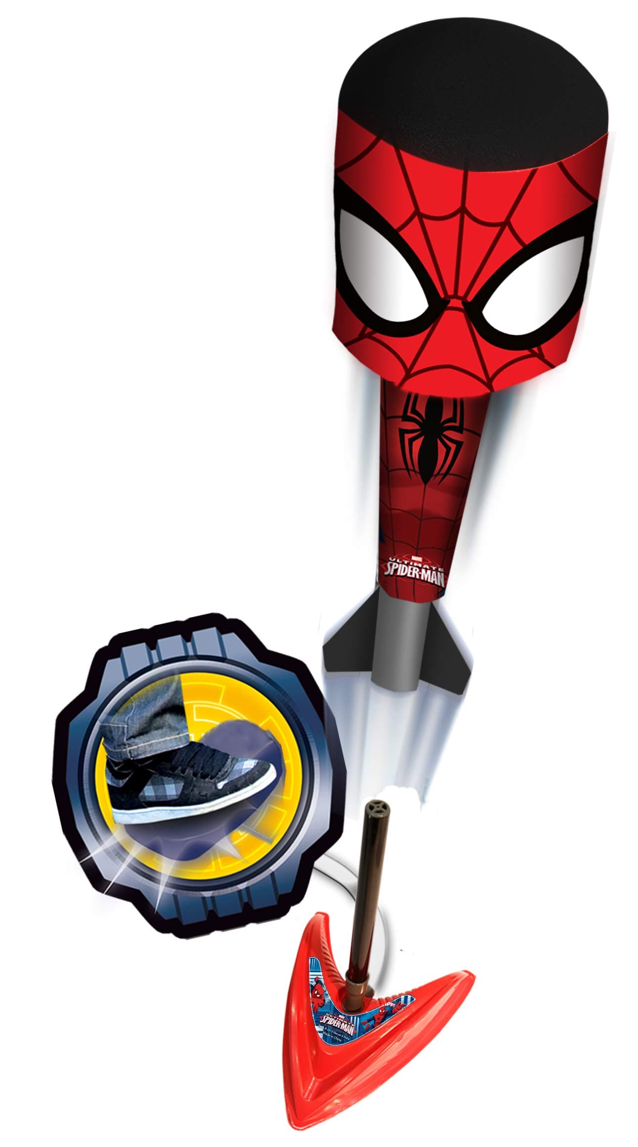 Spiderman Sky FT2042SP Stomp Rocket Toy