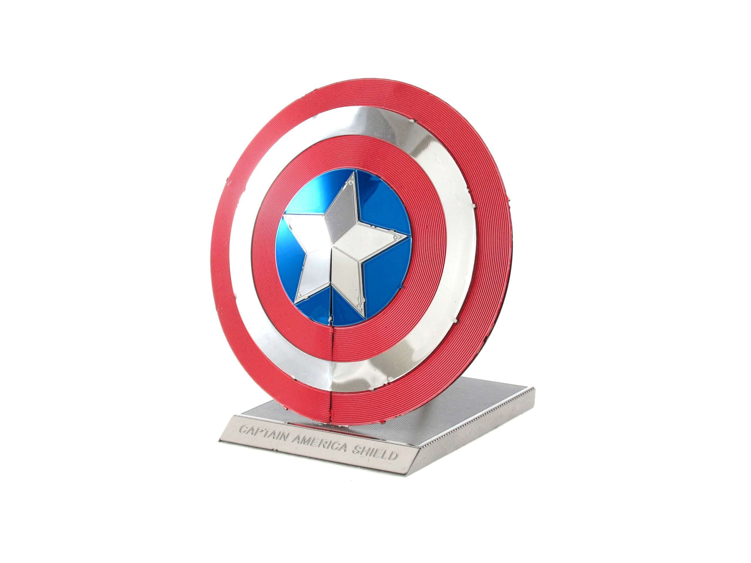 Fascinations Metal Earth Marvel Captain America's Shield 3D Metal Model Kit