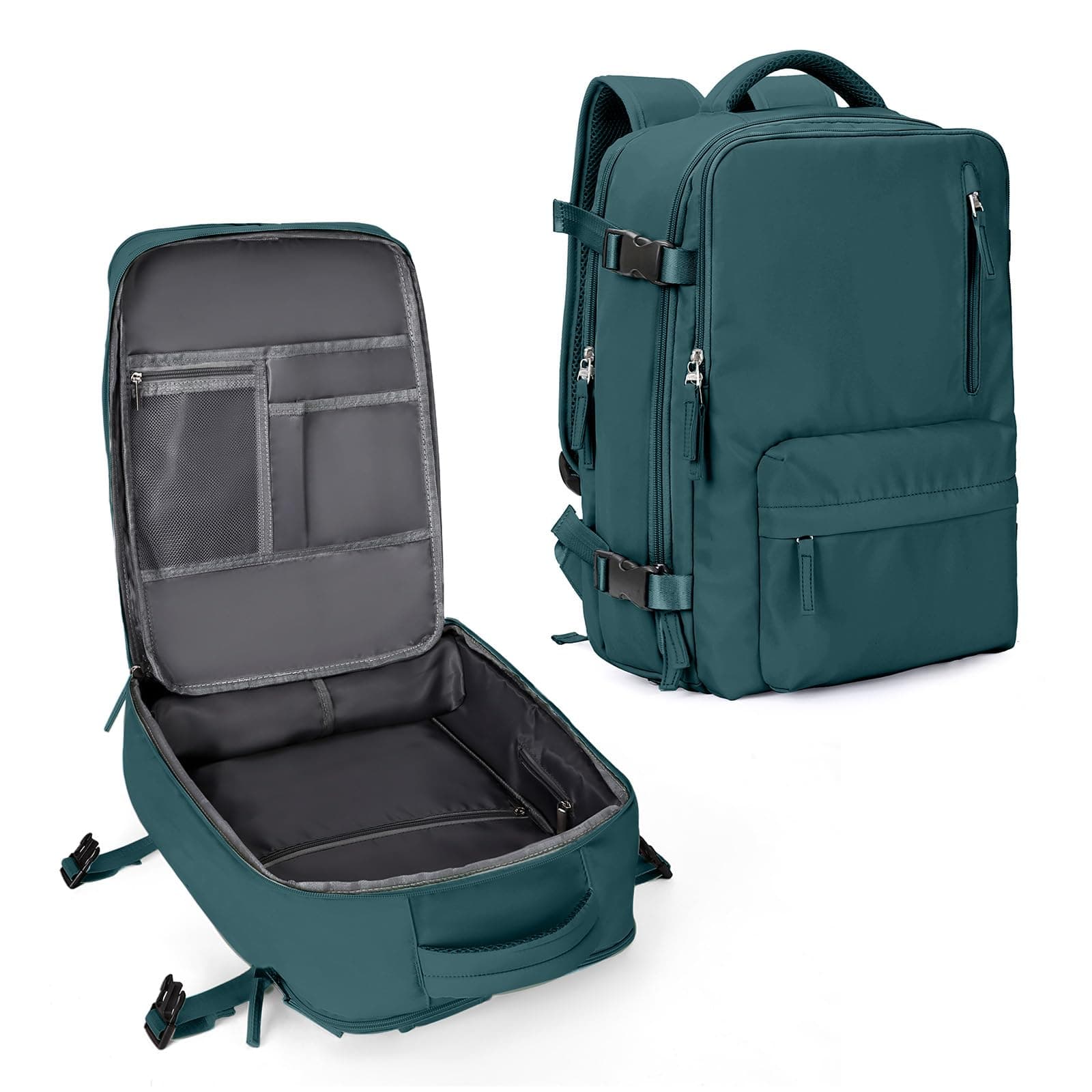 WONHOX Large Travel Backpack Women, Carry On Backpack,Hiking Backpack Waterproof Outdoor Sport Rucksack Casual Daypack School Bag …, W-blue, L, Laptop Backpack