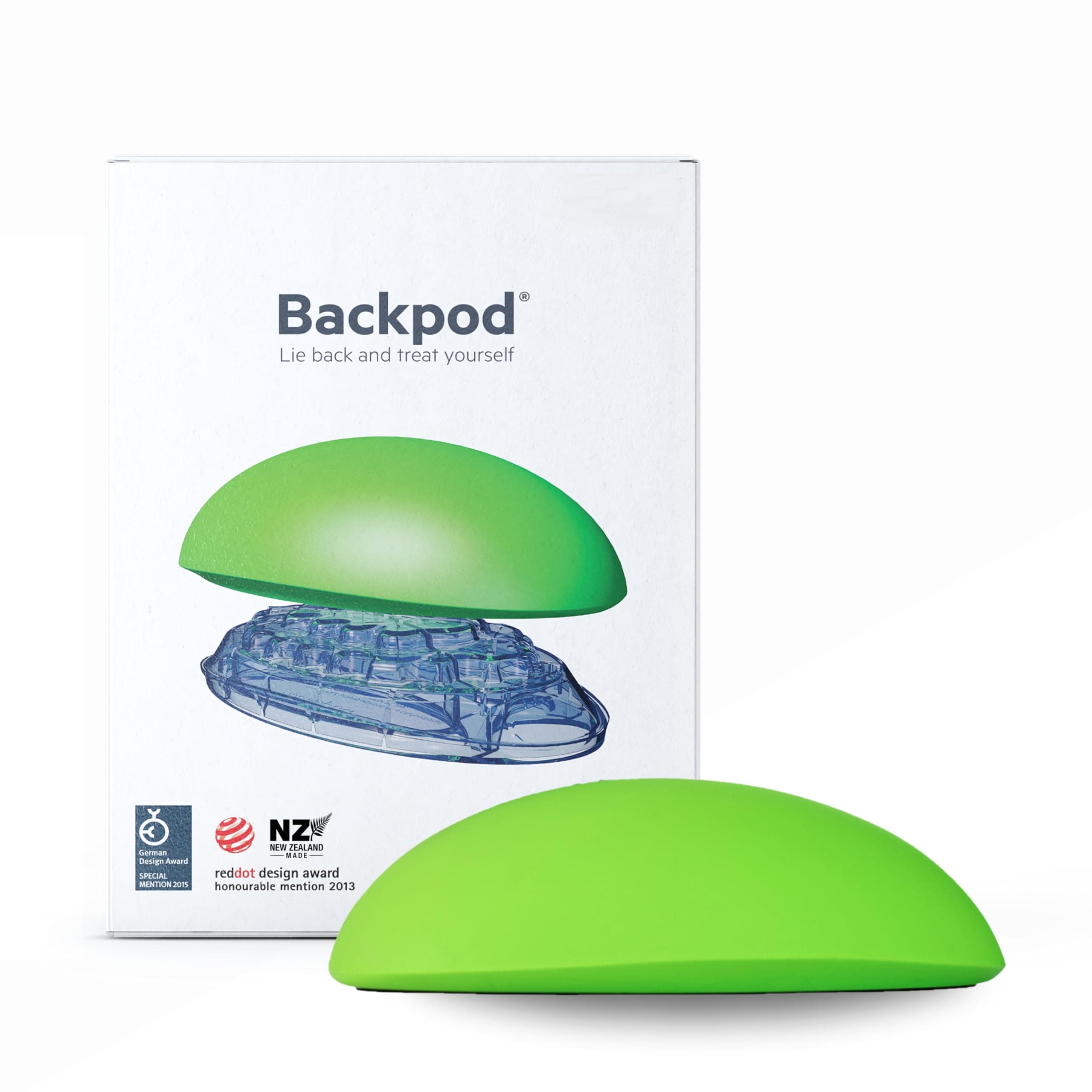 Bodystance The Backpod - Premium Treatment for Neck, Upper Back and Headache Pain from Hunching over Smartphones and Computers. Great for Costochondritis, Thoracic Motion and Perfect Posture.