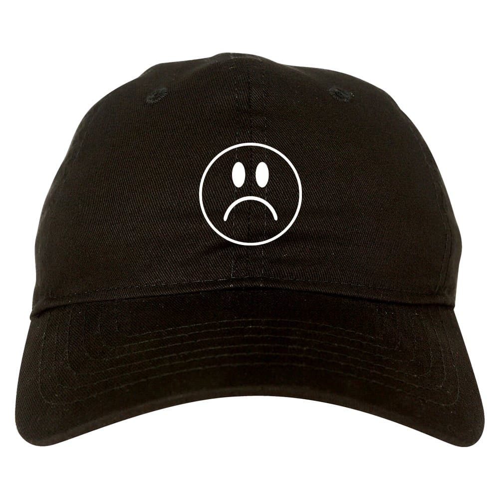 Kings Of NY Sad Face Logo Funny Chest Dad Hat Baseball Cap