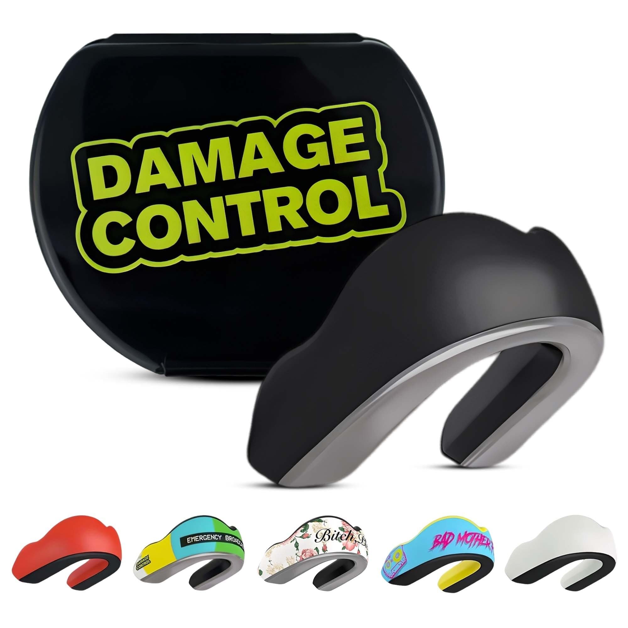 Extreme Impact Mouth Guard – Sports Mouthguard for Boxing, MMA, BJJ, Hockey, Rugby, Lacrosse, & More – Mouthpiece for Teeth & Jaw Protection, for Youth & Adults (Adult, Black)