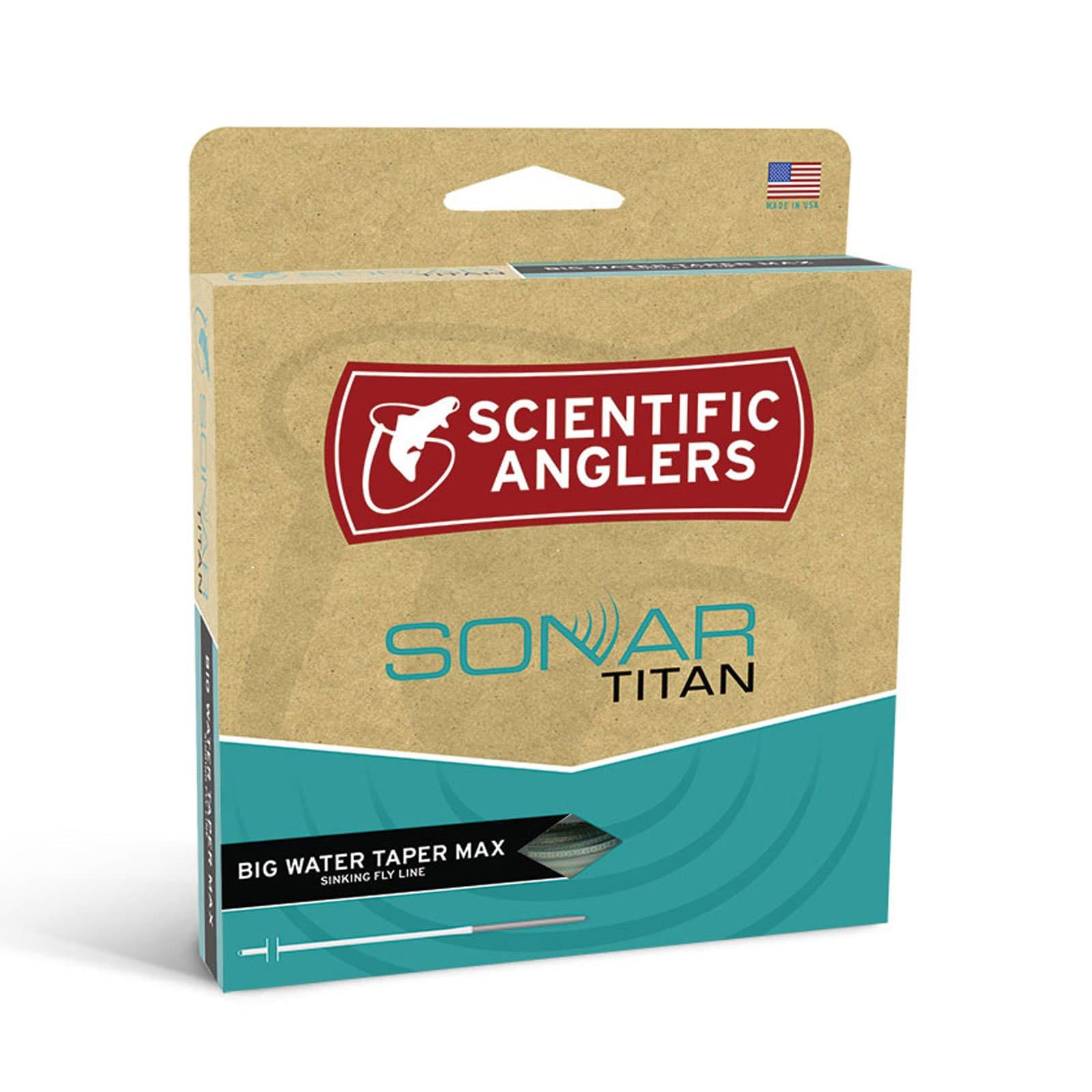 Scientific Anglers Wavelength Titan Big Water Taper Fly Line - LIGHT BLUE/SAND WF11F