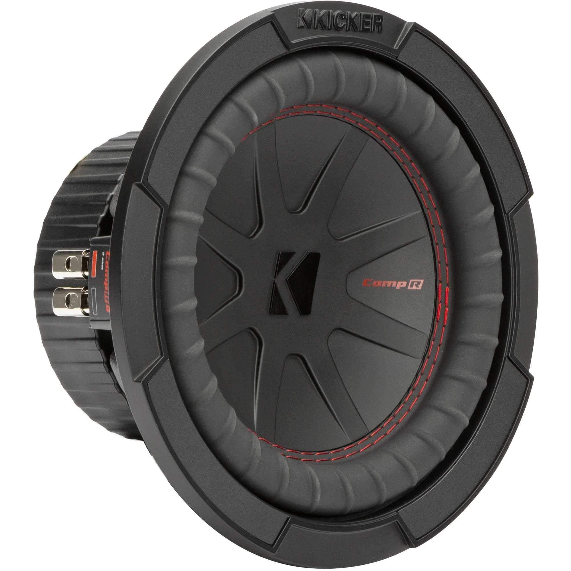 KICKER 48CWR84 CompR 8" Subwoofer, DVC, 4-ohm