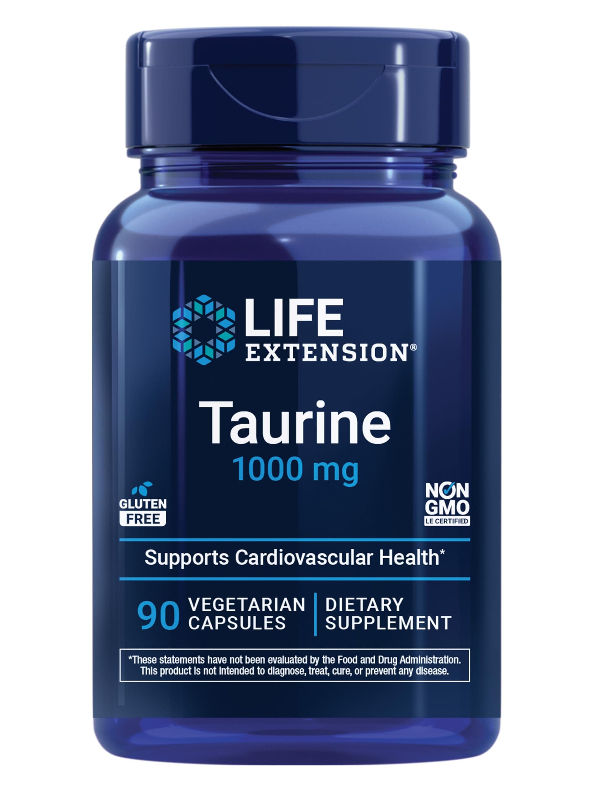 Taurine, 90 Veggie Capsules, 1000 mg