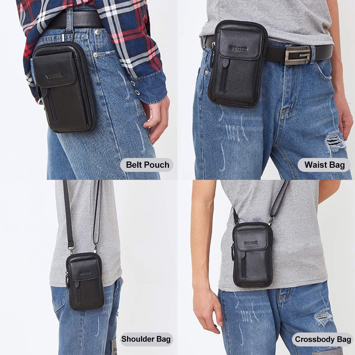 Leather Cell Phone Holster