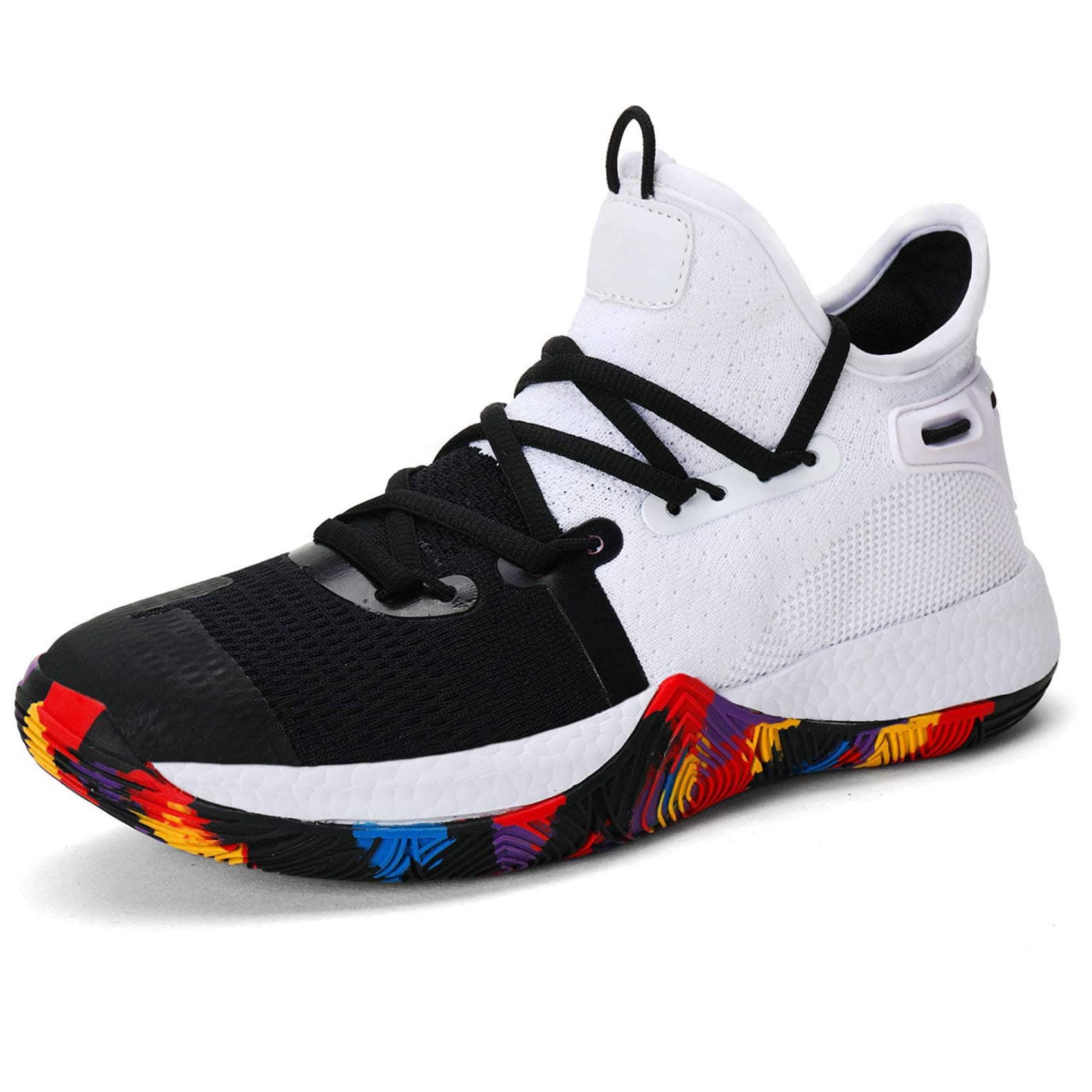 Kids Youth Basketball Shoes Non-Slip Boys High Top Sneakers Girls School Trainers