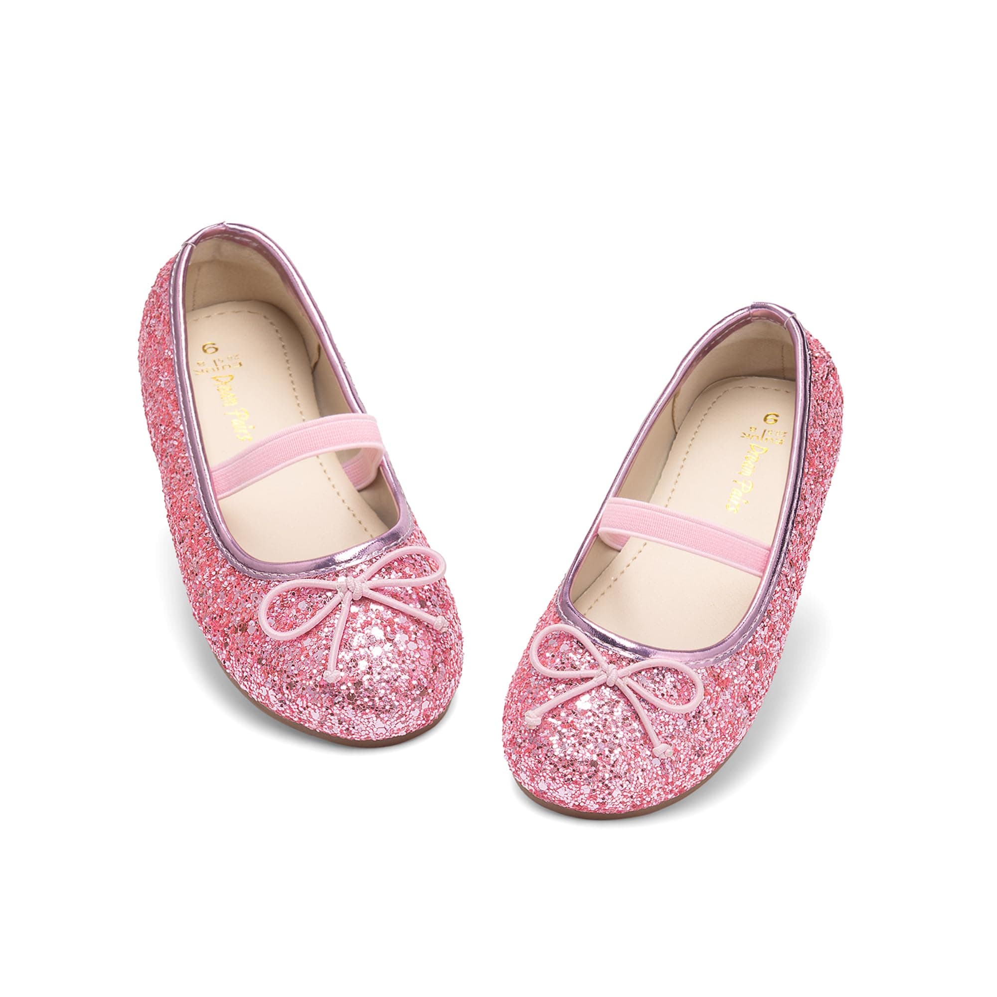 Toddler Girls Dress Shoes Party Wedding Flower Girl Ballet Flats