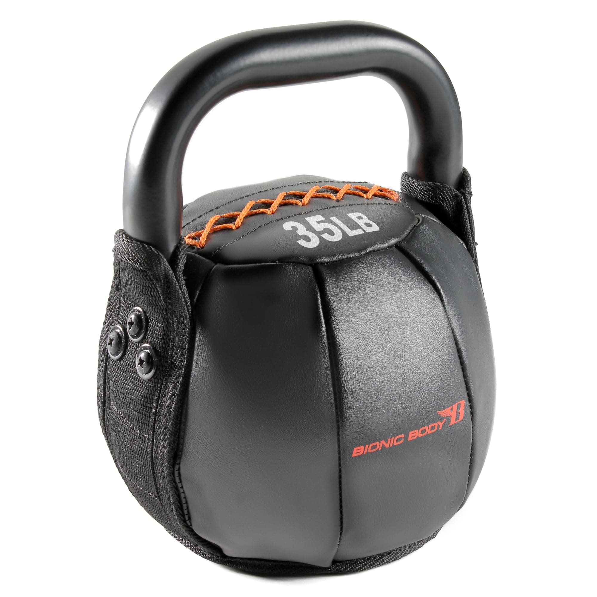 Bionic Body by Kim Lyons Soft Kettlebell with Handle | Soft Weight for Strength Training, Conditioning, Core & Full Body Workouts | Ergonomic Grip | Home Gym, Cross Training, HIIT & Functional Fitness Equipment