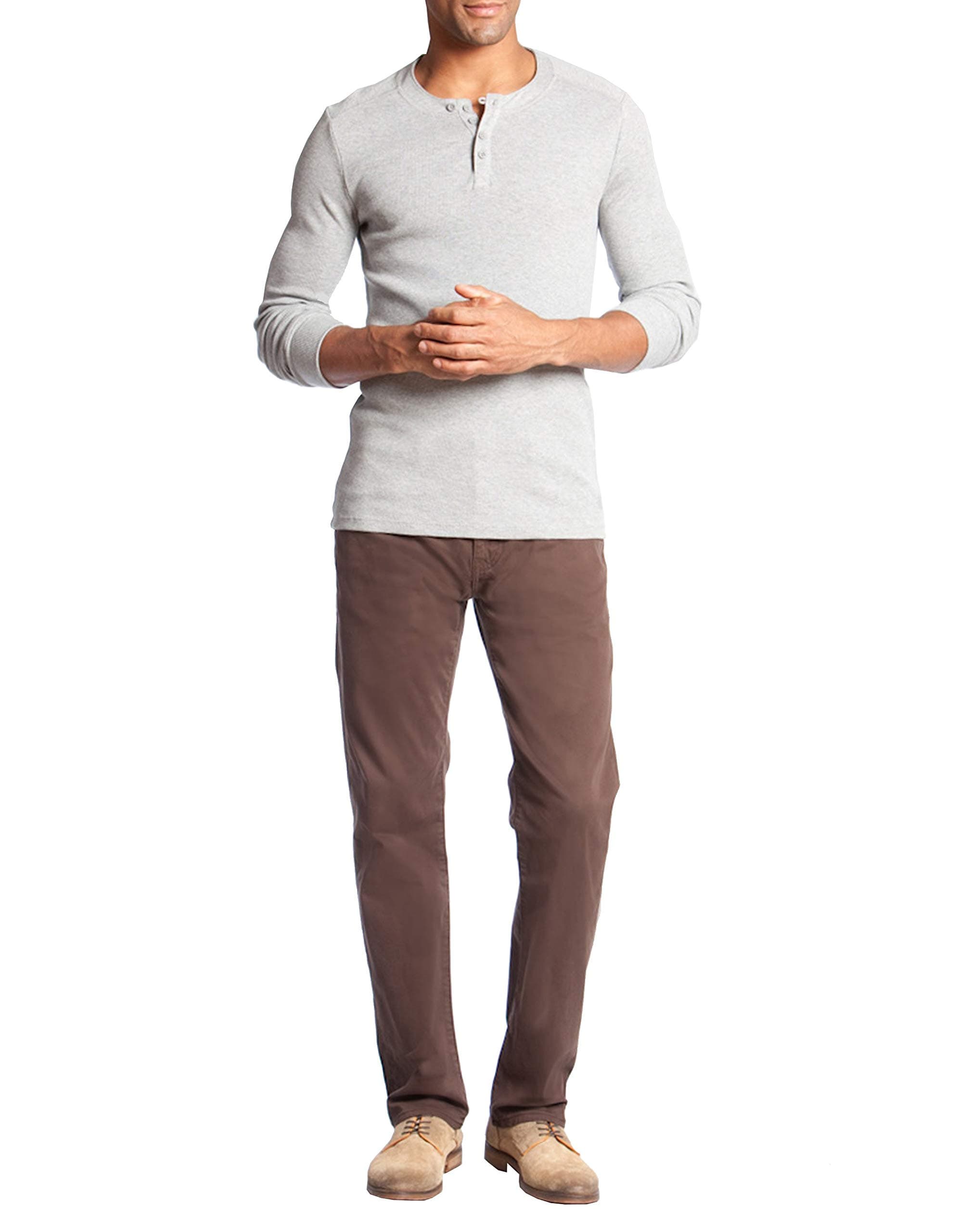 Mavi Mens Zach Regular Rise Straight Leg Pants