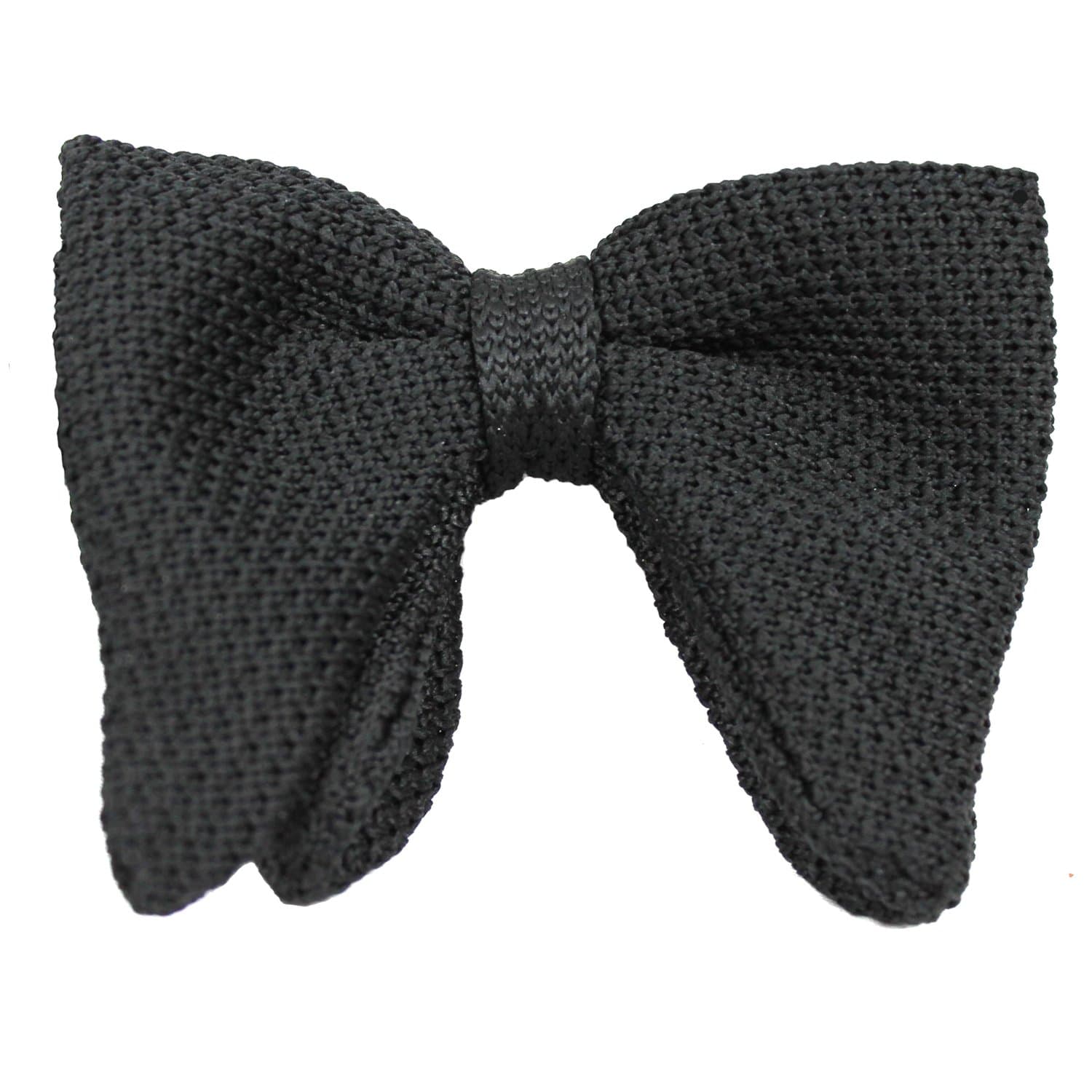 Mens AZAR Oversized 5" Pre-Tied Handmade Velvet/Satin/Knitted Formal Tuxedo Big Bow Tie