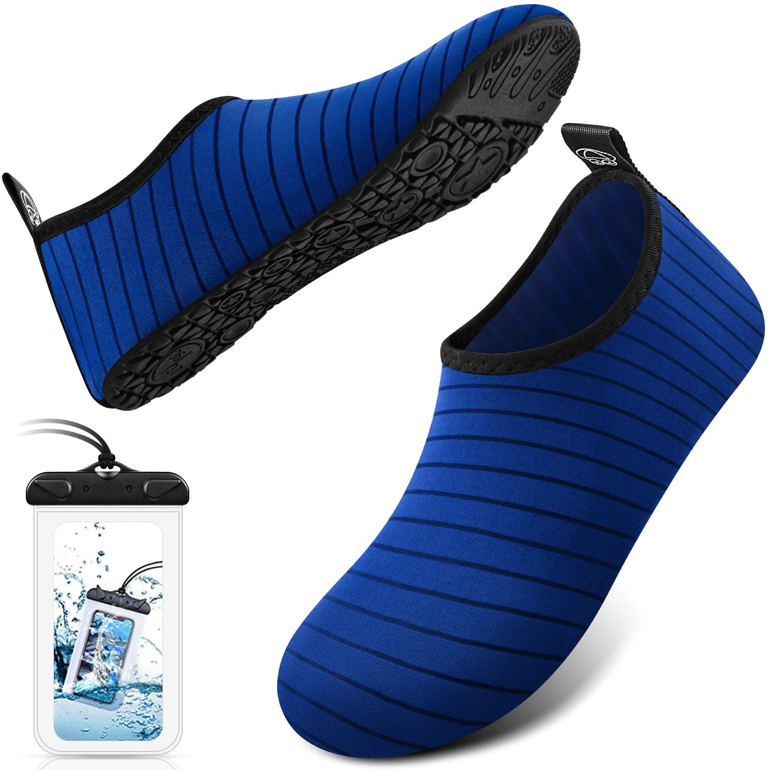 DigiHero Water Shoes for Women and Men, Quick-Dry Aqua Socks Barefoot for Outdoor Beach Swim Surf Yoga Exercise.
