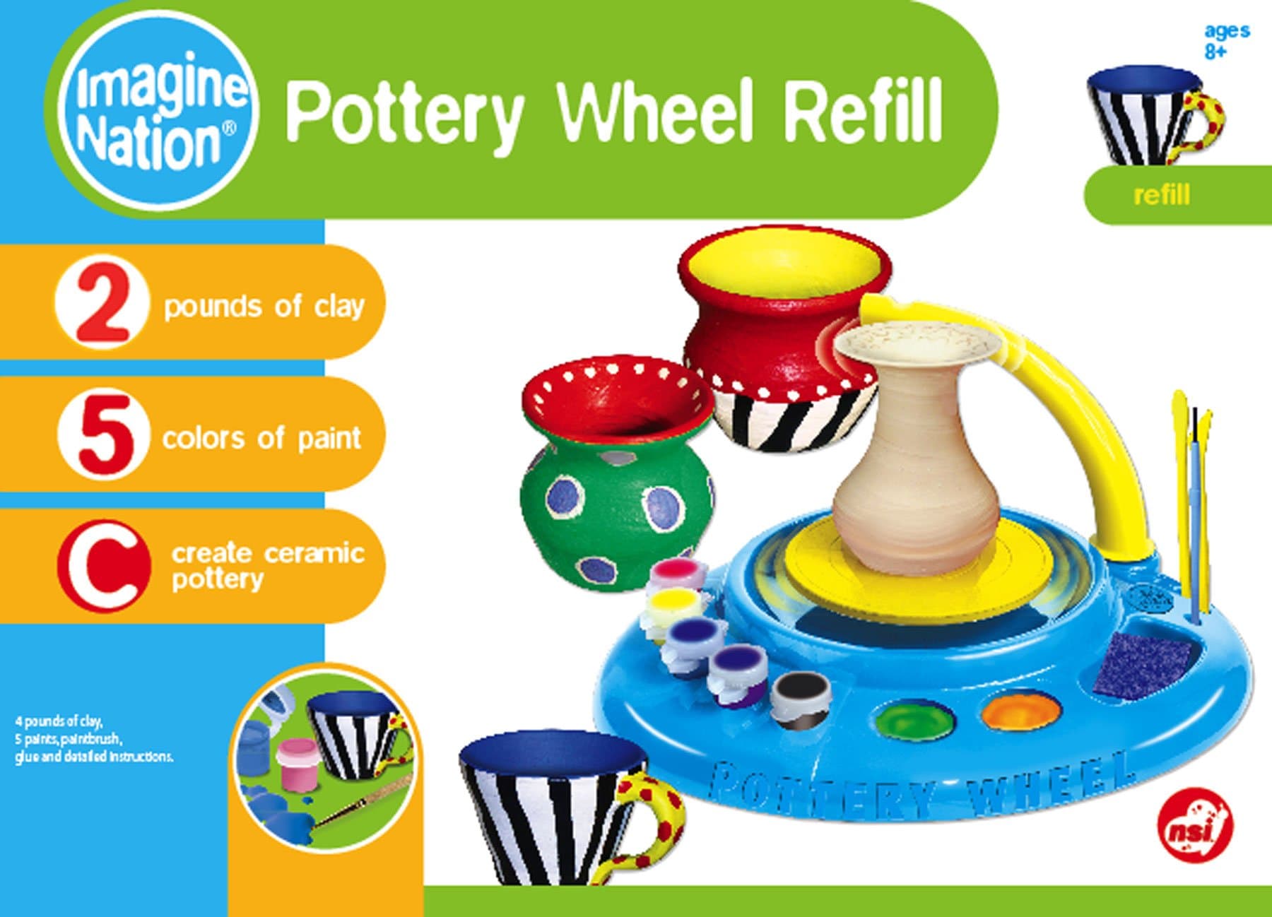 NSI Pottery Wheel Refill