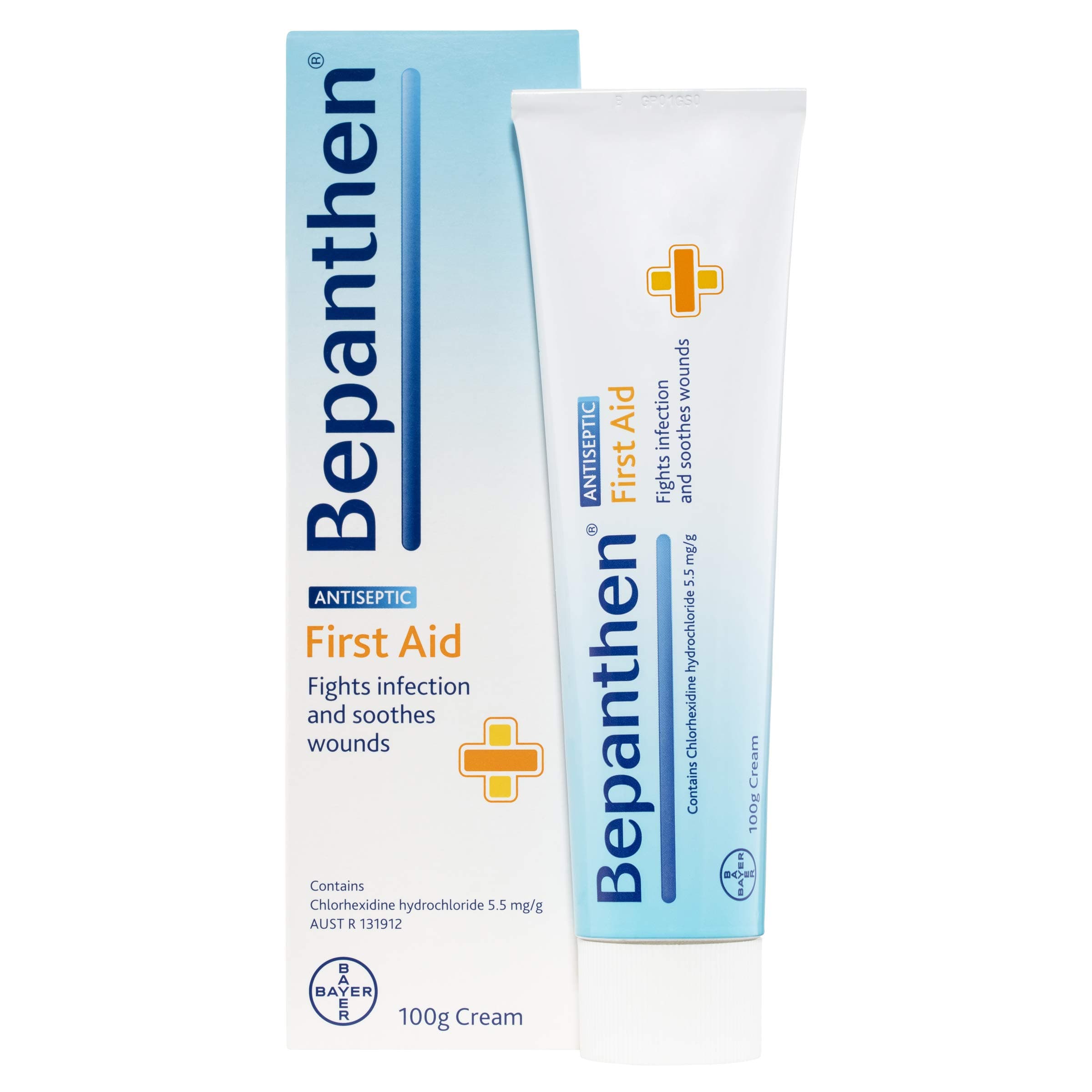 Bepanthen LOUEMEI First Aid Antiseptic Wound Healing Cream Health Skin Care Creme (100G)