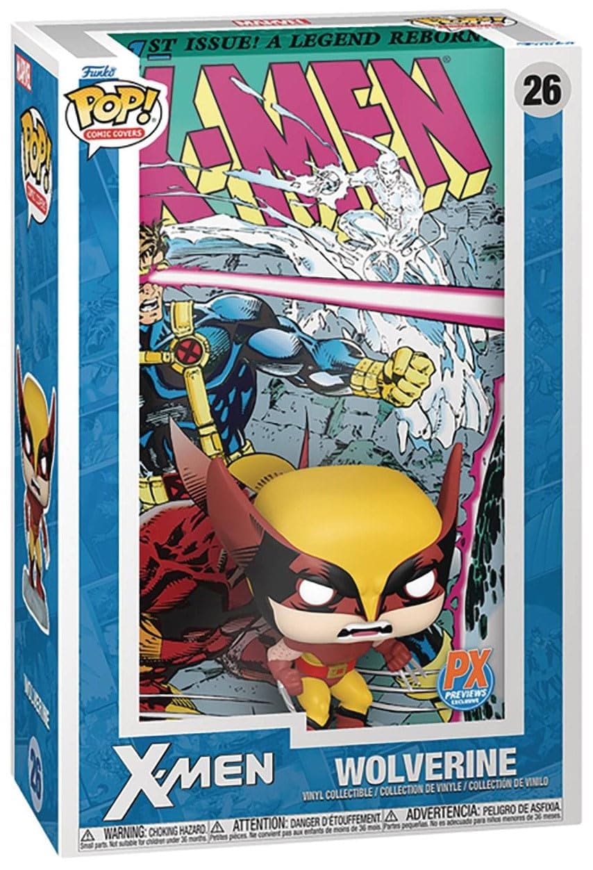Pop! Comic Cover: Marvel X-Men Wolverine PX Vinyl Figure