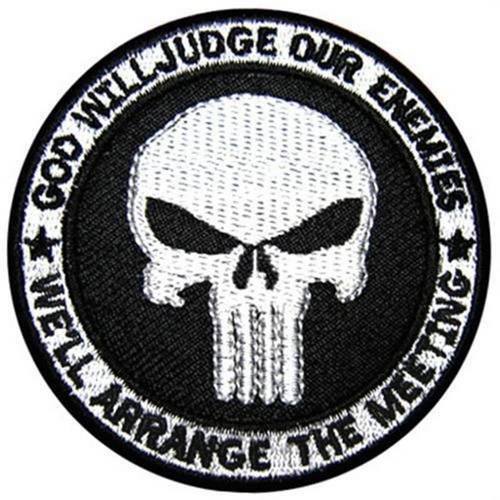 Black Punisher Skull Seal Navy Paintball Sniper Jacket Suit Paintball Guns iron Patch