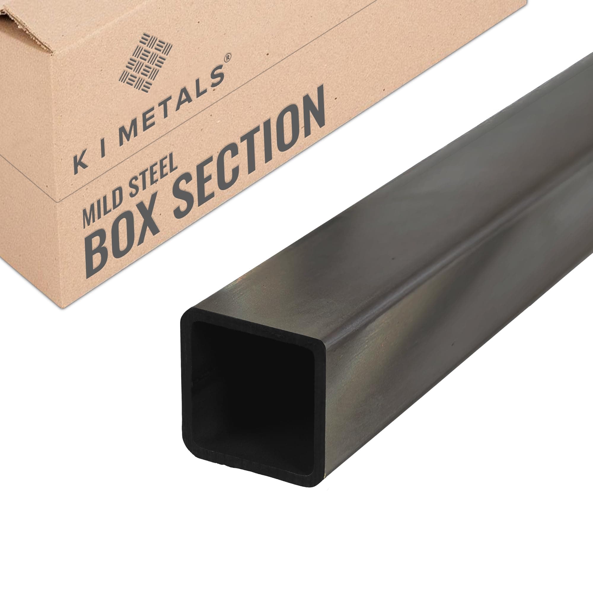 Mild Steel Square Tube - 3000MM Length x 25MM Width x 25MM Height x 3MM Wall Thickness, Ideal for Constructions, DIY Projects & Metalwork