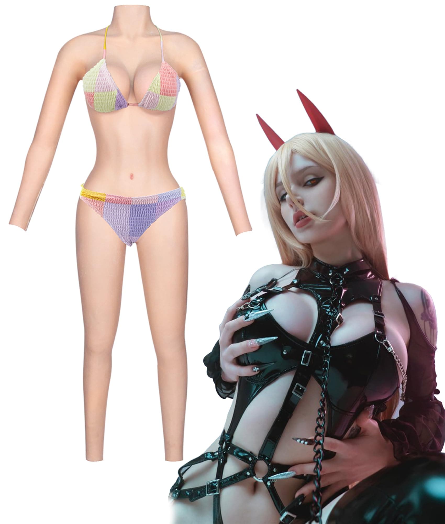 Silicone Bodysuit C-G Cup Whole Body Silicone Bodysuit For Crossdressers Drag Queen Transgender