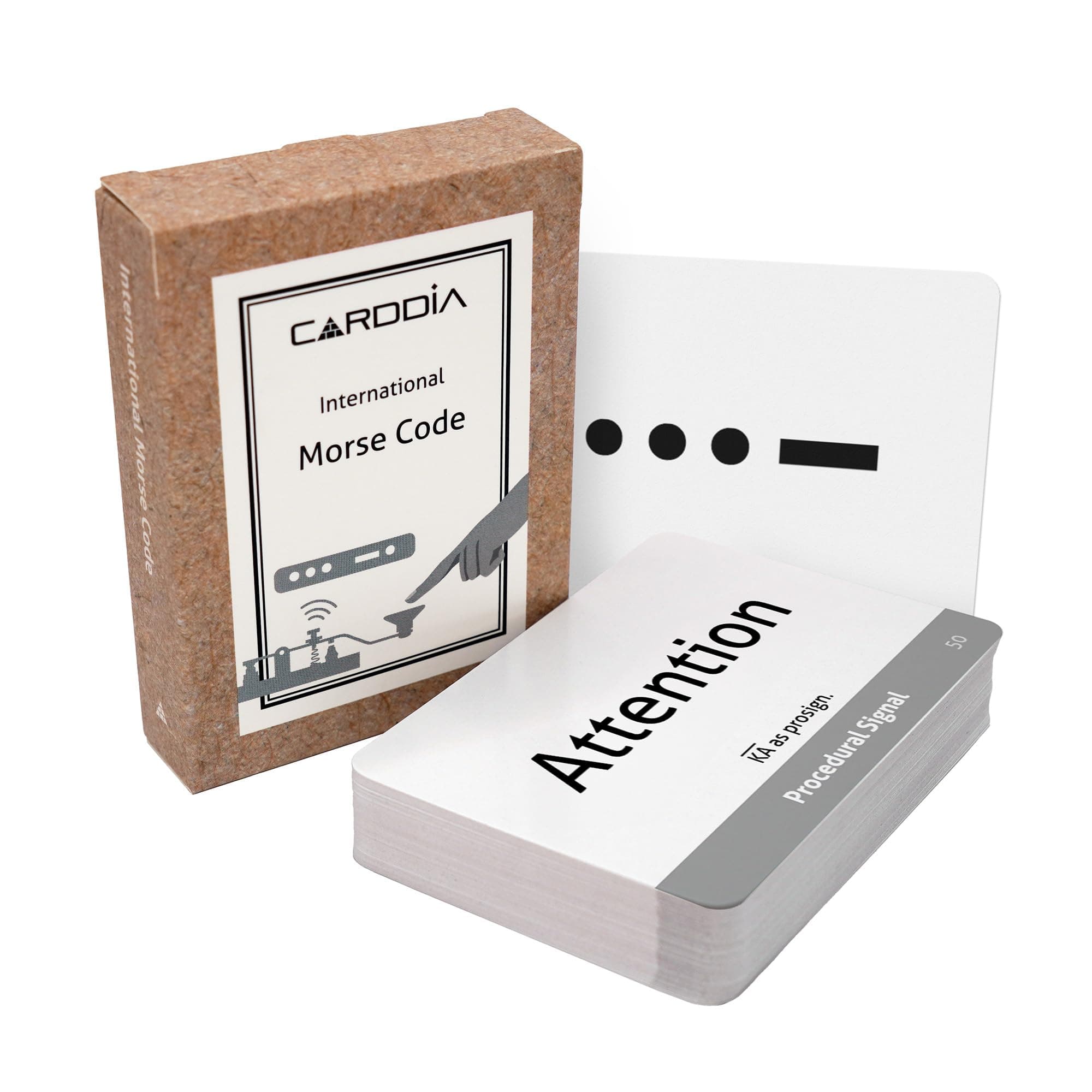 International Morse Code Flashcards (ITU Standard)