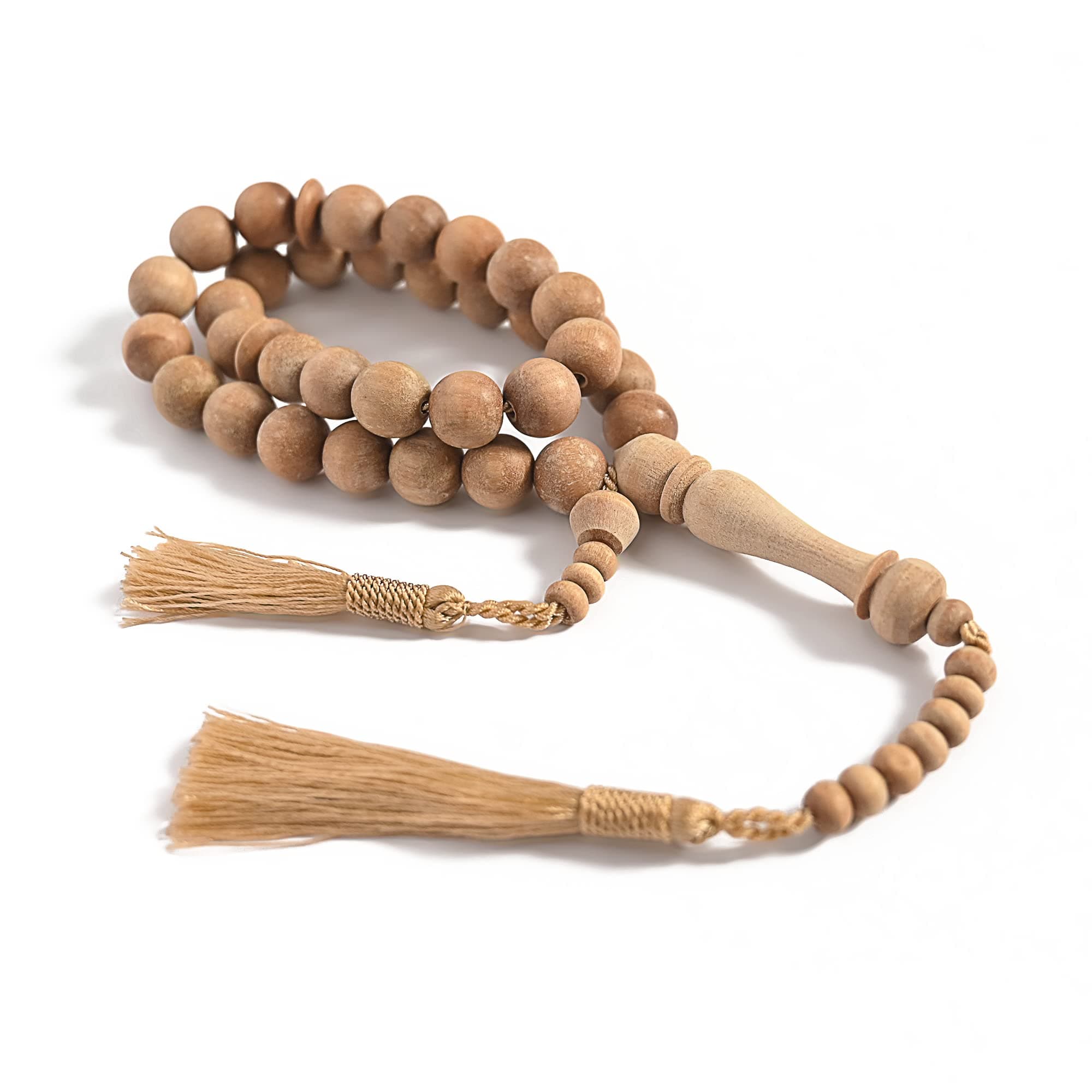 Sandalwood 33 12mm Tasbih Prayer Beads