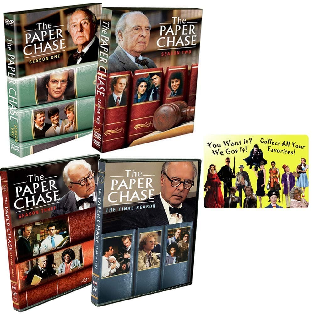 The Paper Chase: Complete TV Series Seasons 1-4 DVD Collection + Bonus Art Card