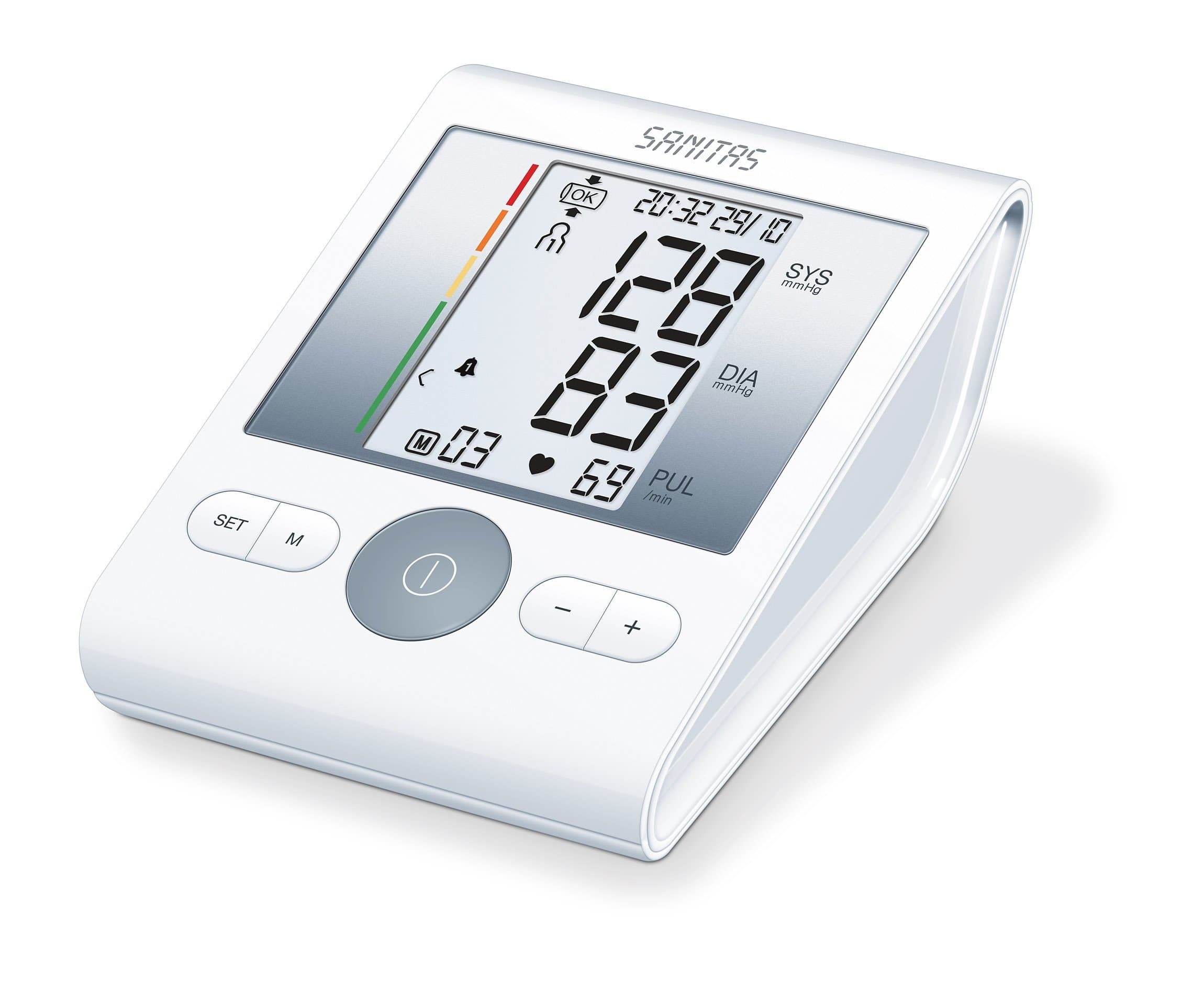 SBM22 Upper Arm Blood Pressure Monitor, White