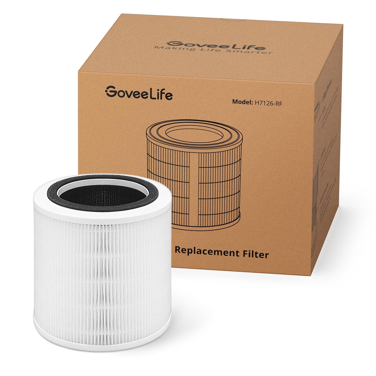 GoveeLife Air-Purifier Replacement Accessories for H7126