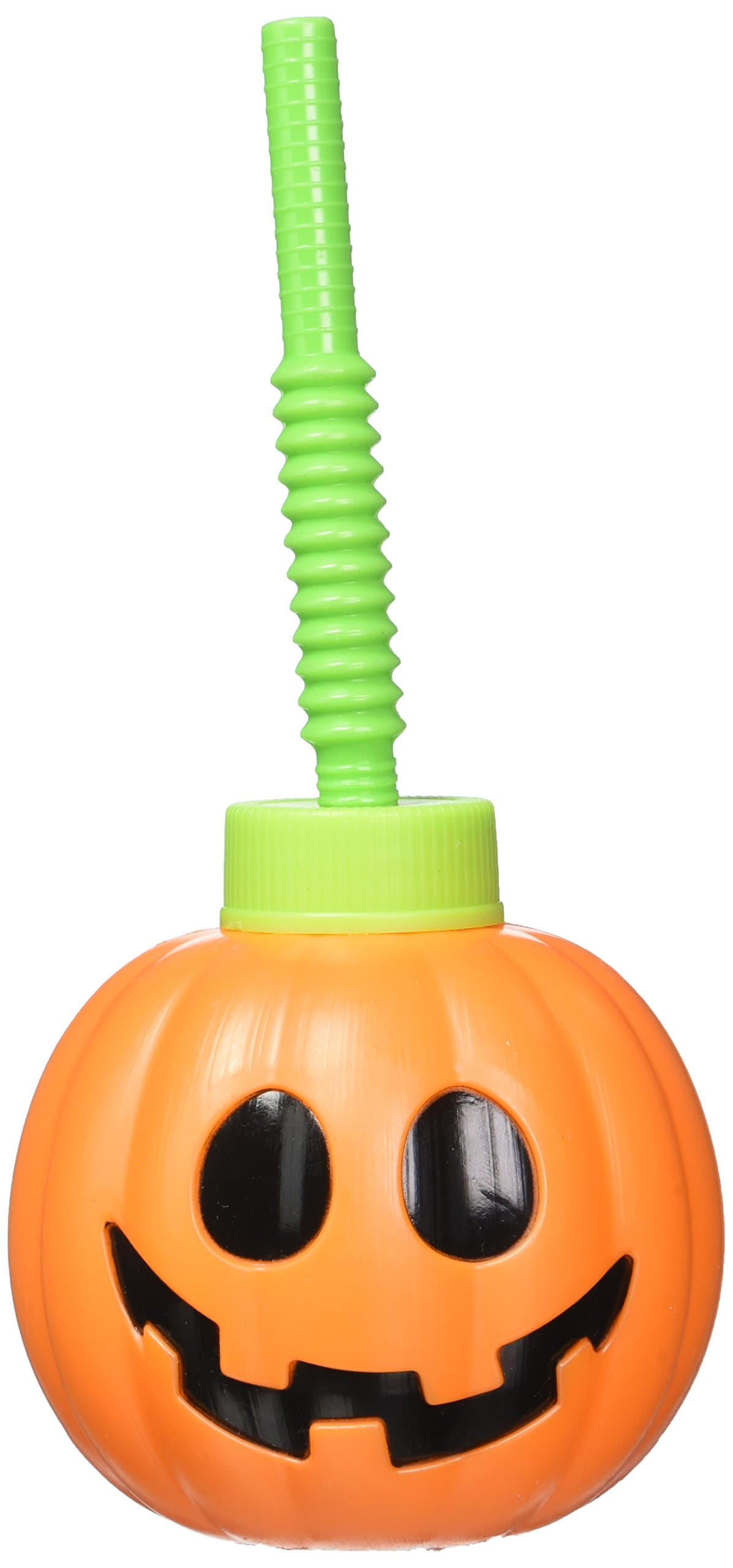 Halloween Cute Pumpkin Plastic Sipper Cup