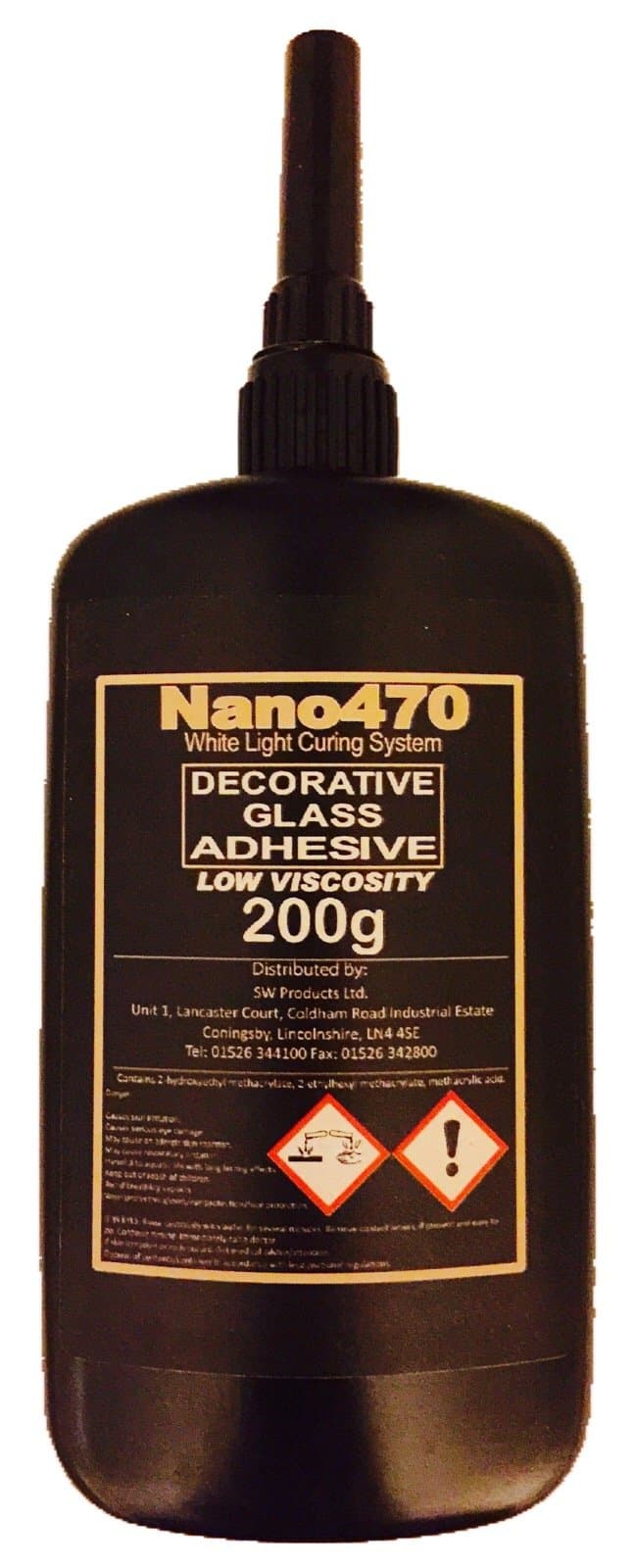 Nano470 Low Viscosity Decorative Adhesive 200g