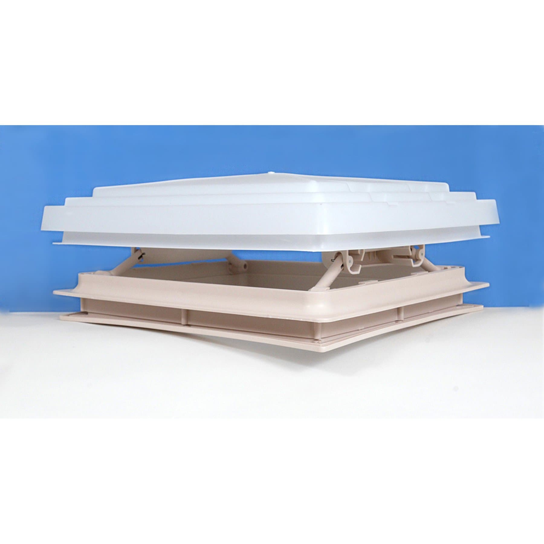 Roof Vent Sky Light Caravan Motorhome 400 x 400mm Flynet Beige MPK Rooflight