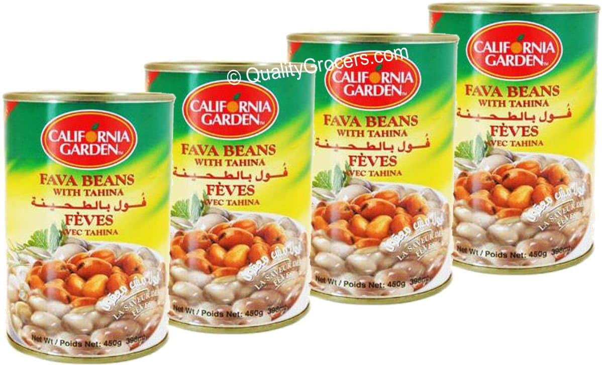 Fava Beans with Tahina 450g (4 cans)