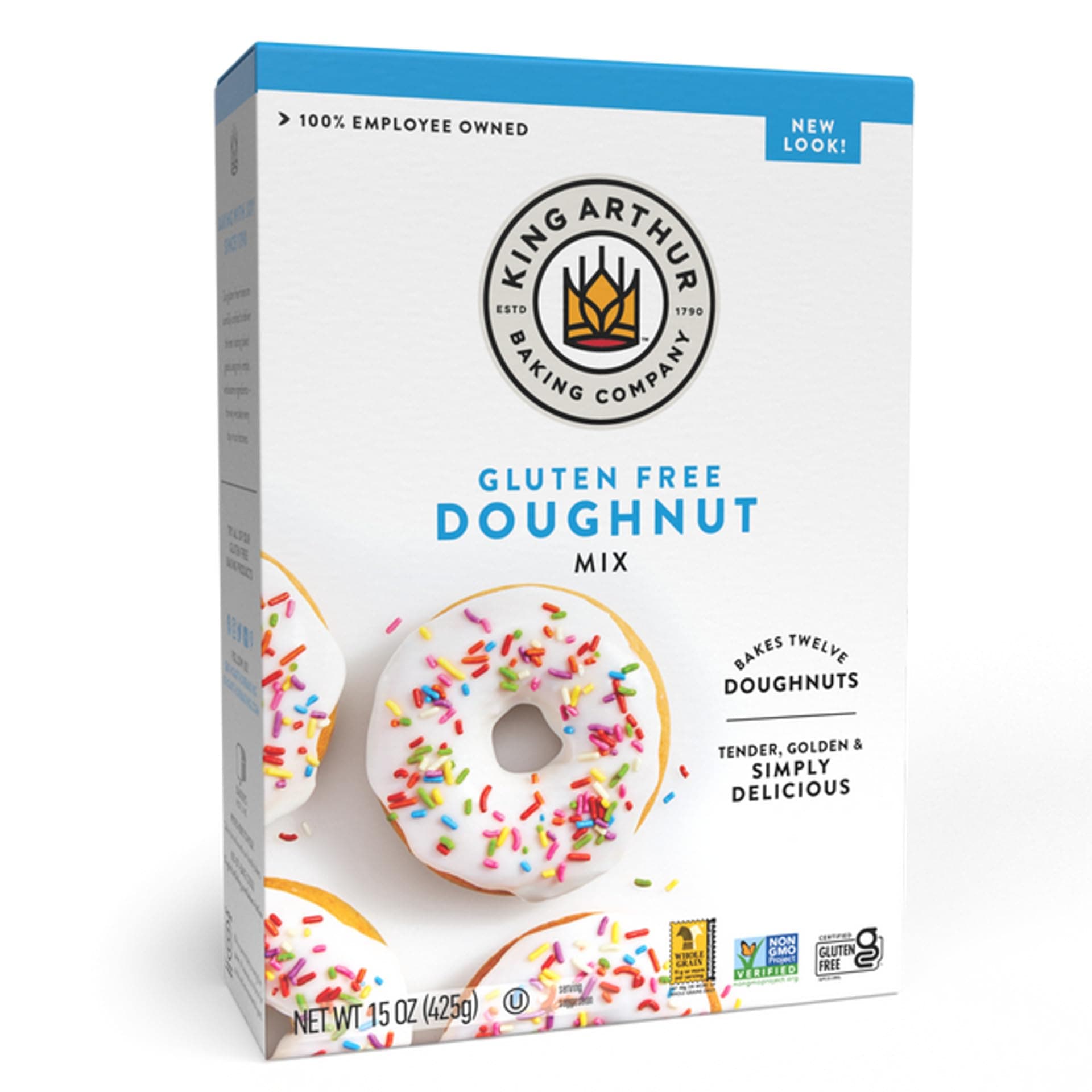 Baking Company Gluten-Free Doughnut Mix 15 oz., Baking and Breakfast Mix, Donuts, Non-GMO