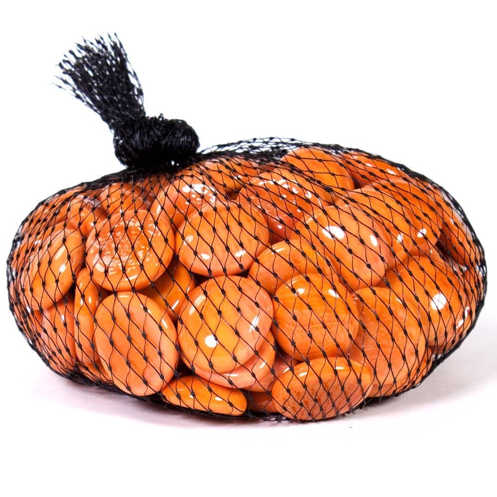 Gemnique Glass Gems, Electric Orange