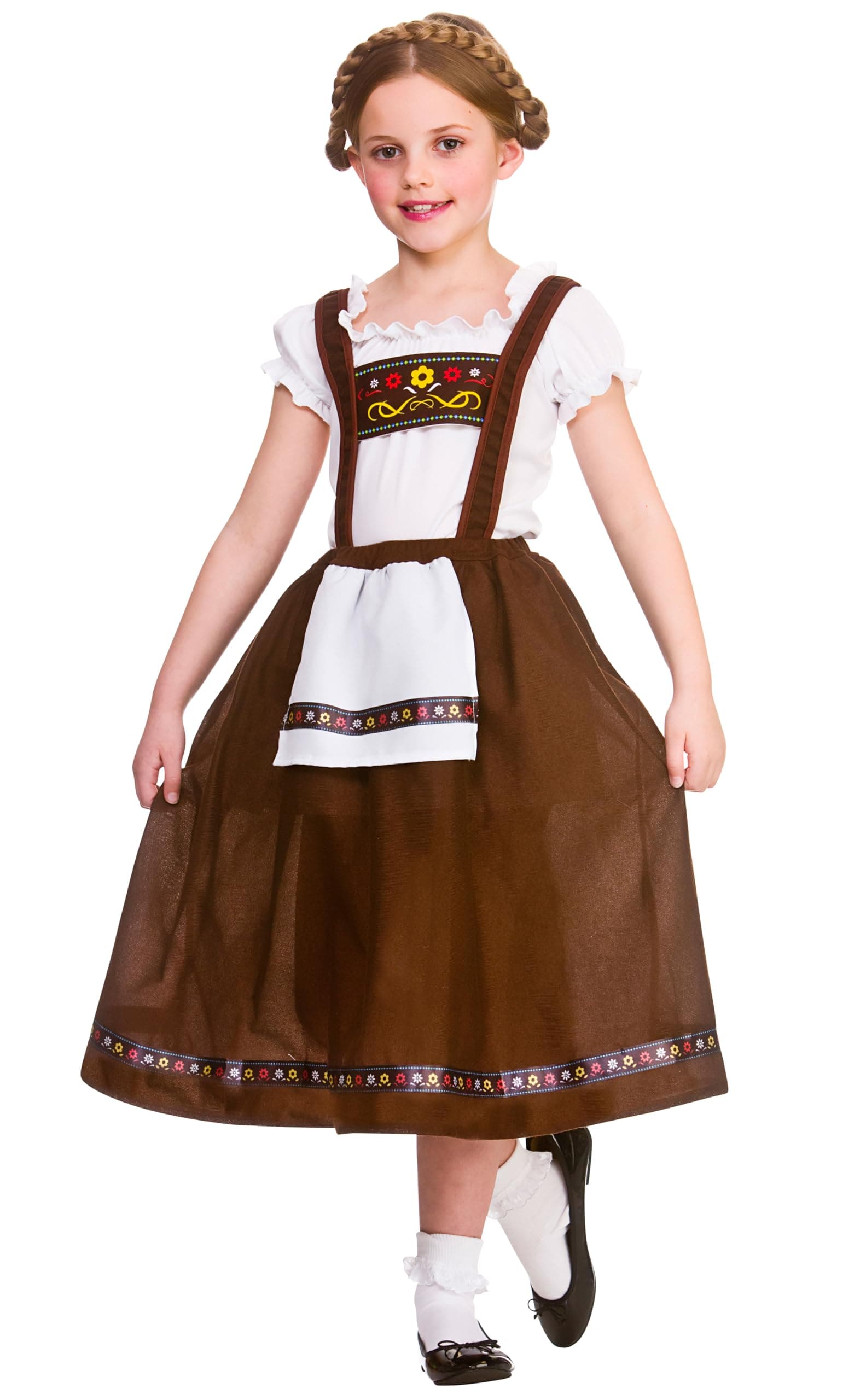 Wicked Costumes Kids Girls Bavarian Girl Oktoberfest Fancy Dress Costume