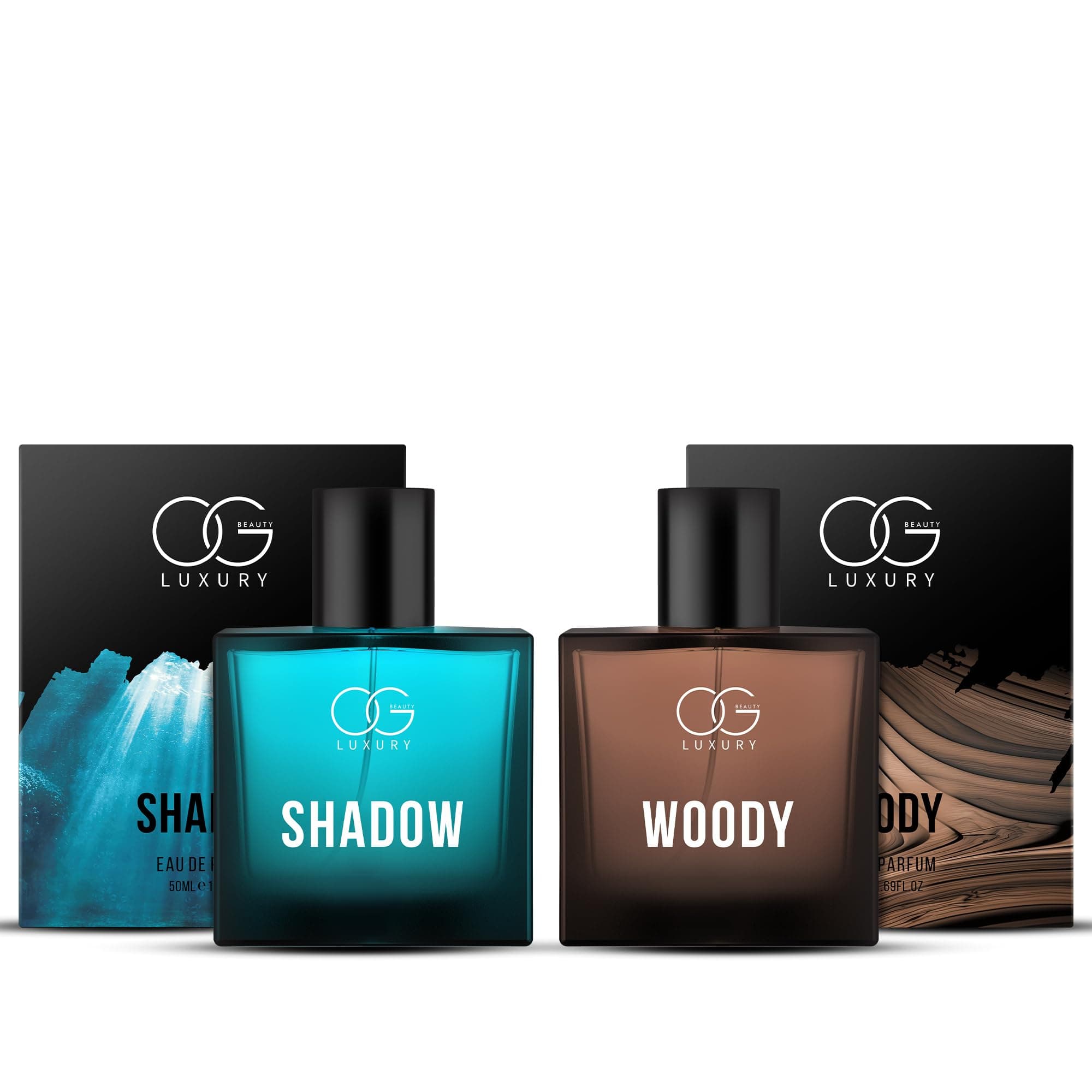 Luxury Oriental Drift Duo Eau De Parfum | Exotic Rich Perfume for Man | Long-Lasting Fragrance | 2 x 50ml Gift Set