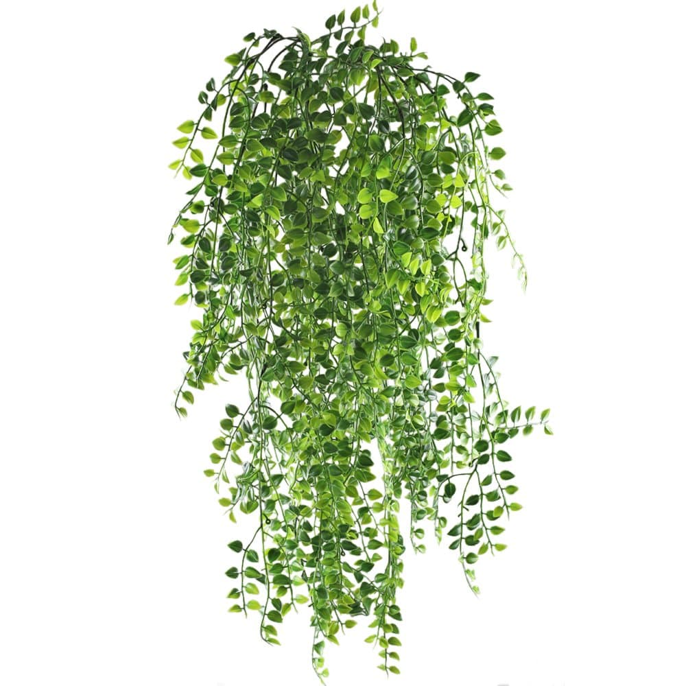 2pcs Artificial Ivy Fake Hanging Vine Plants Decor Plastic Greenery for Home Wall Indoor Outdside Hanging Basket