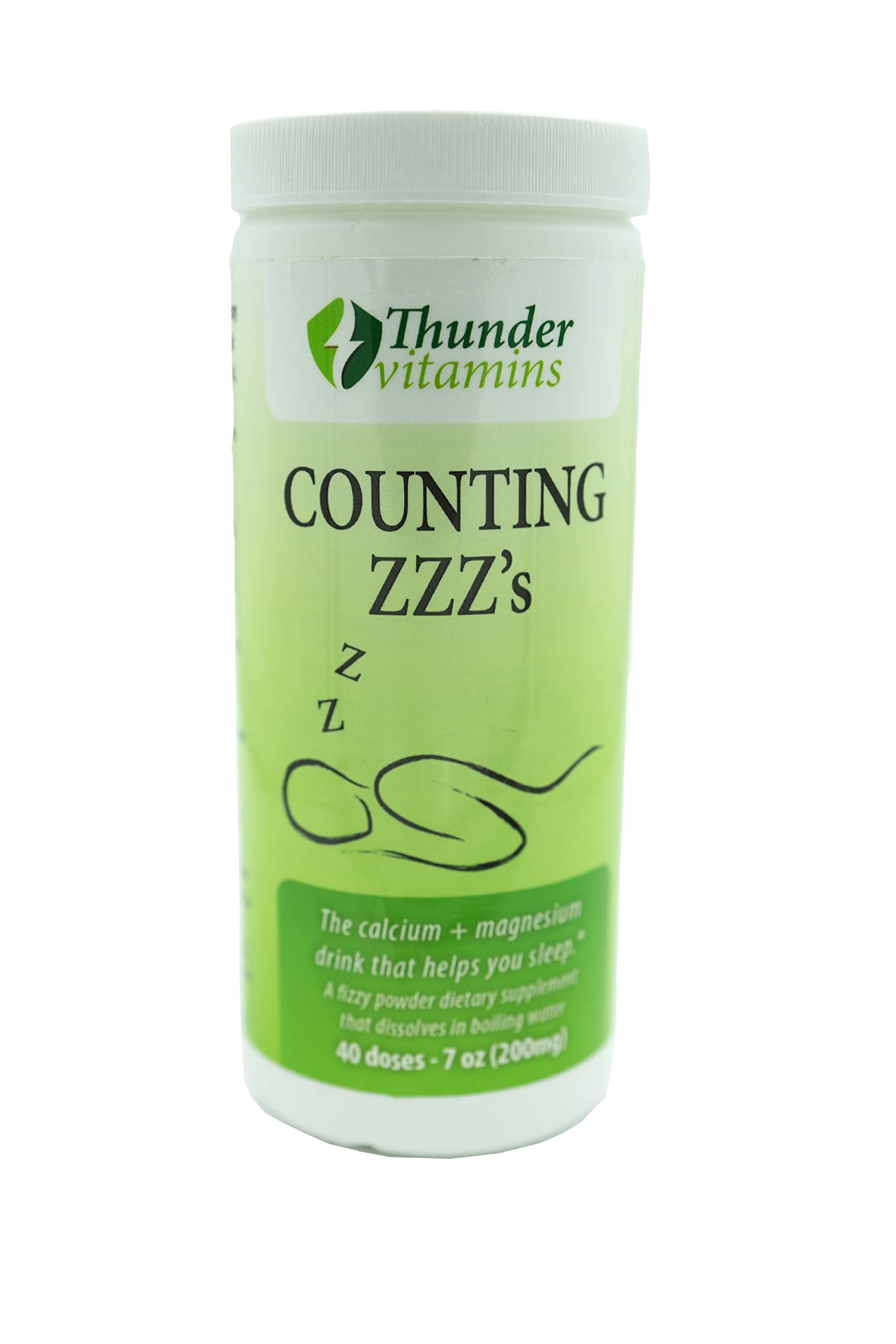 Counting Zzz's Natural Sleep Aid and Muscle Relaxer Can Make Sleep Your Super Power and Help You Wake Up with A Clear, Crisp Mind and Zing for Life