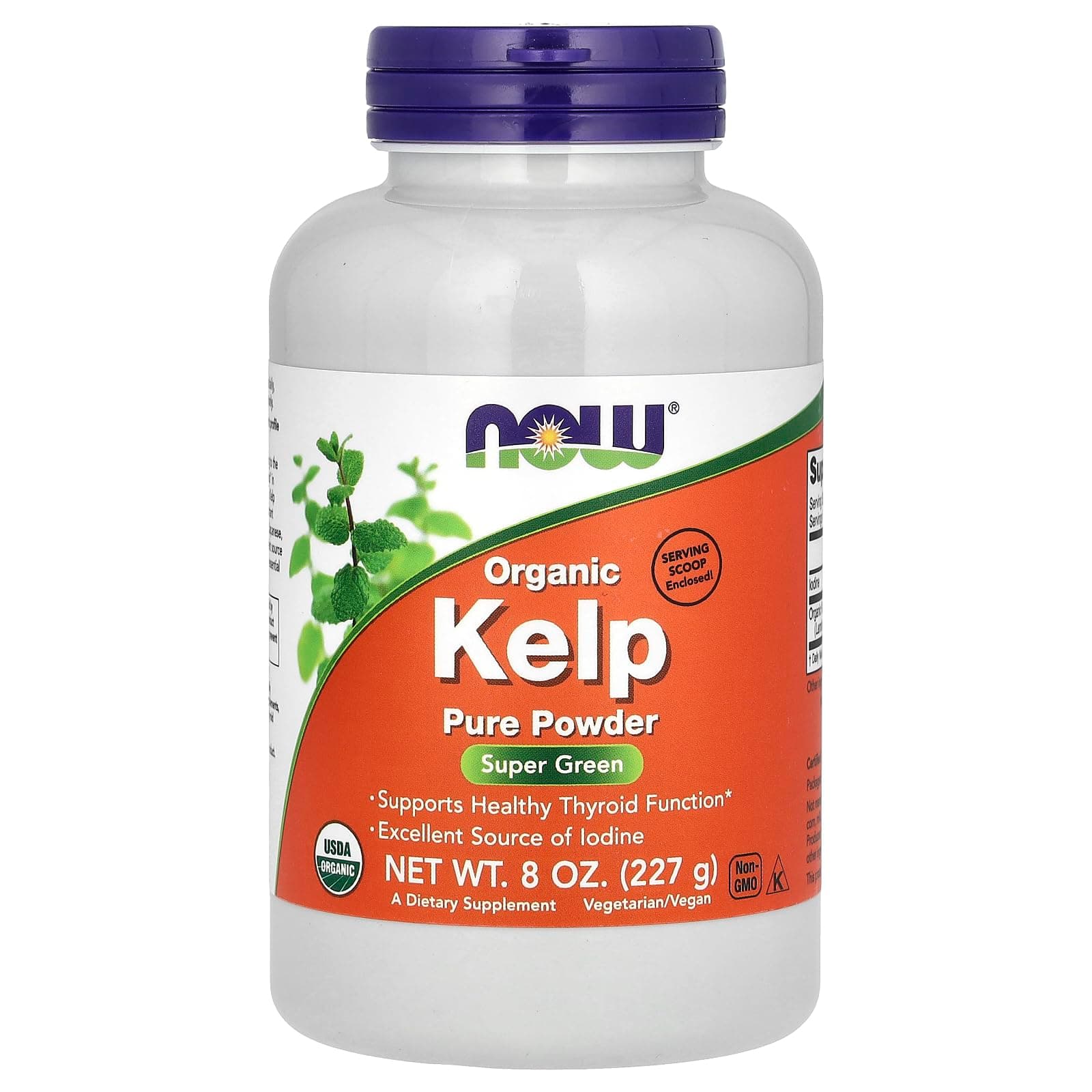 Now Foods Organic Kelp Powder Vitamin, 8 Oz.