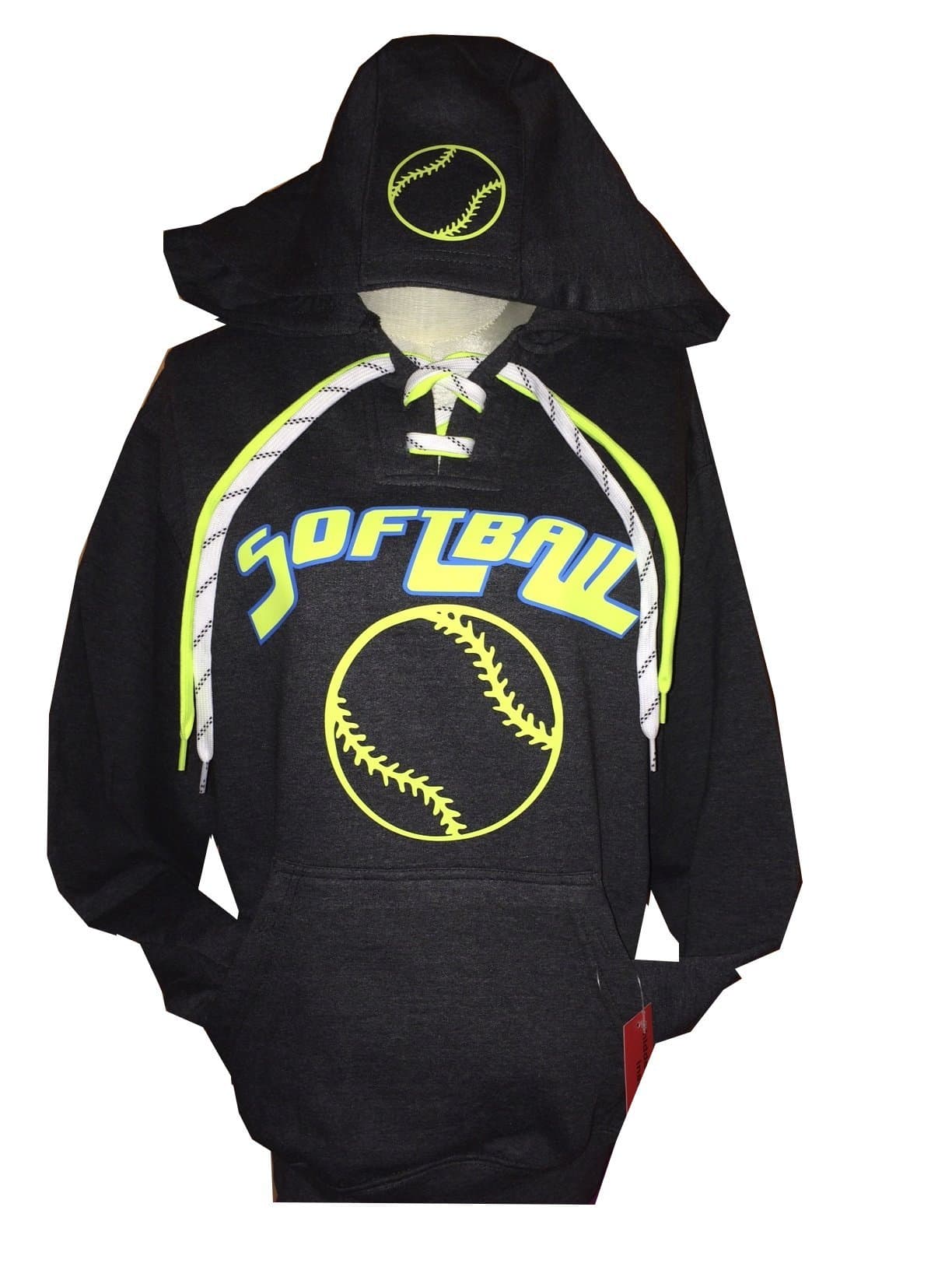 Side Out Sports Softball Lace up Hoodie